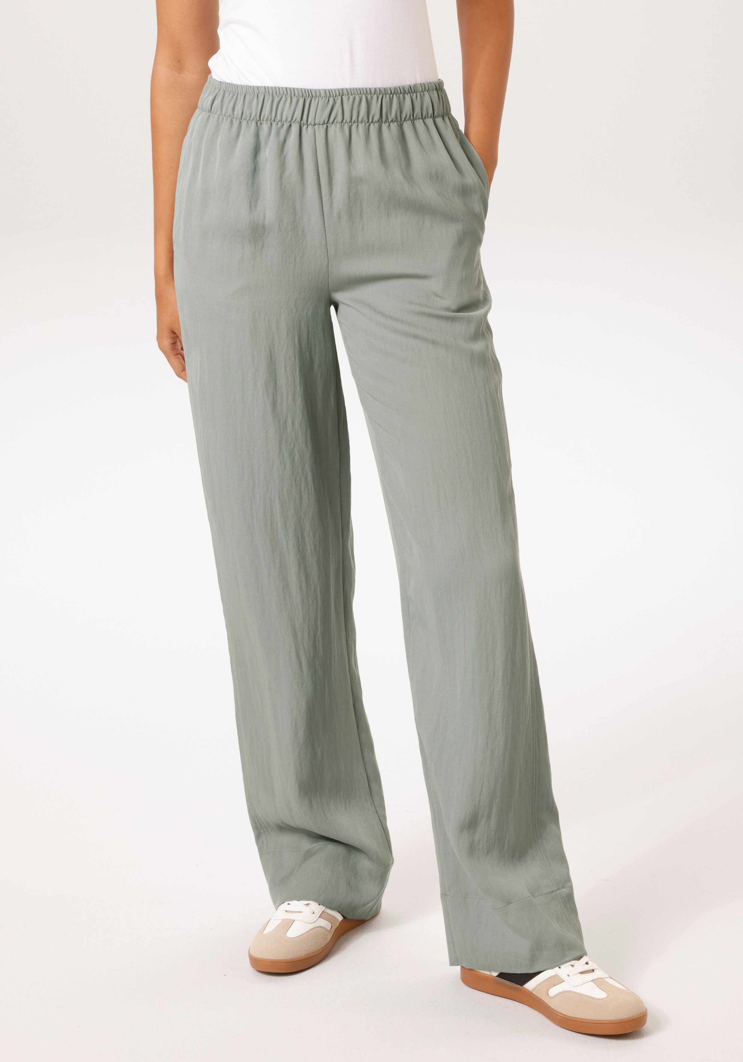 Aniston CASUAL Schlupfhose in trendiger Twill-Qualität - NEUE KOLLEKTION. € 49,99, (€ 49,99 pro 1 Stk).