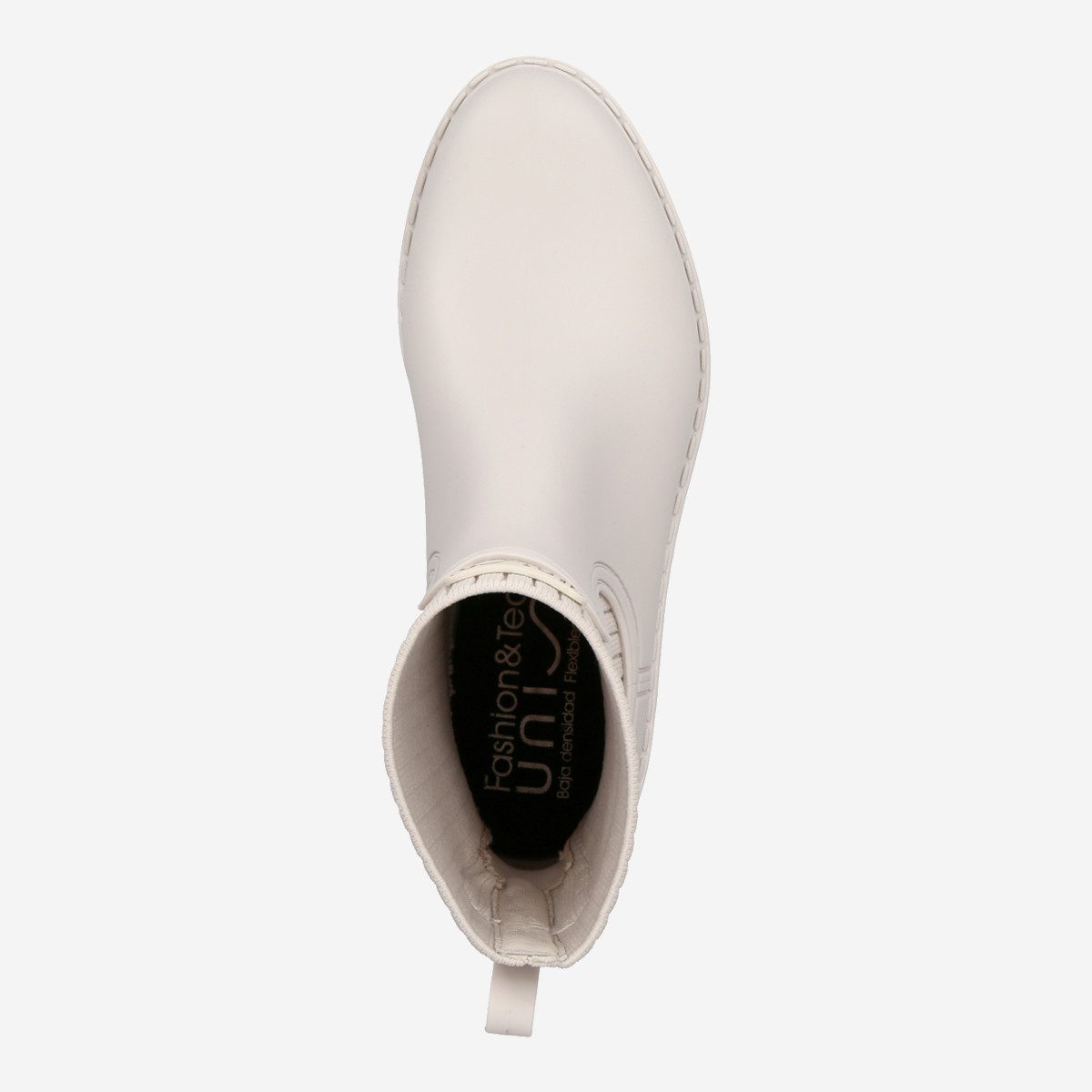 Unisa Unisa AYNAR_F22_RIB IVORY, Stiefeletten, Weiß, Damen Stiefelette
