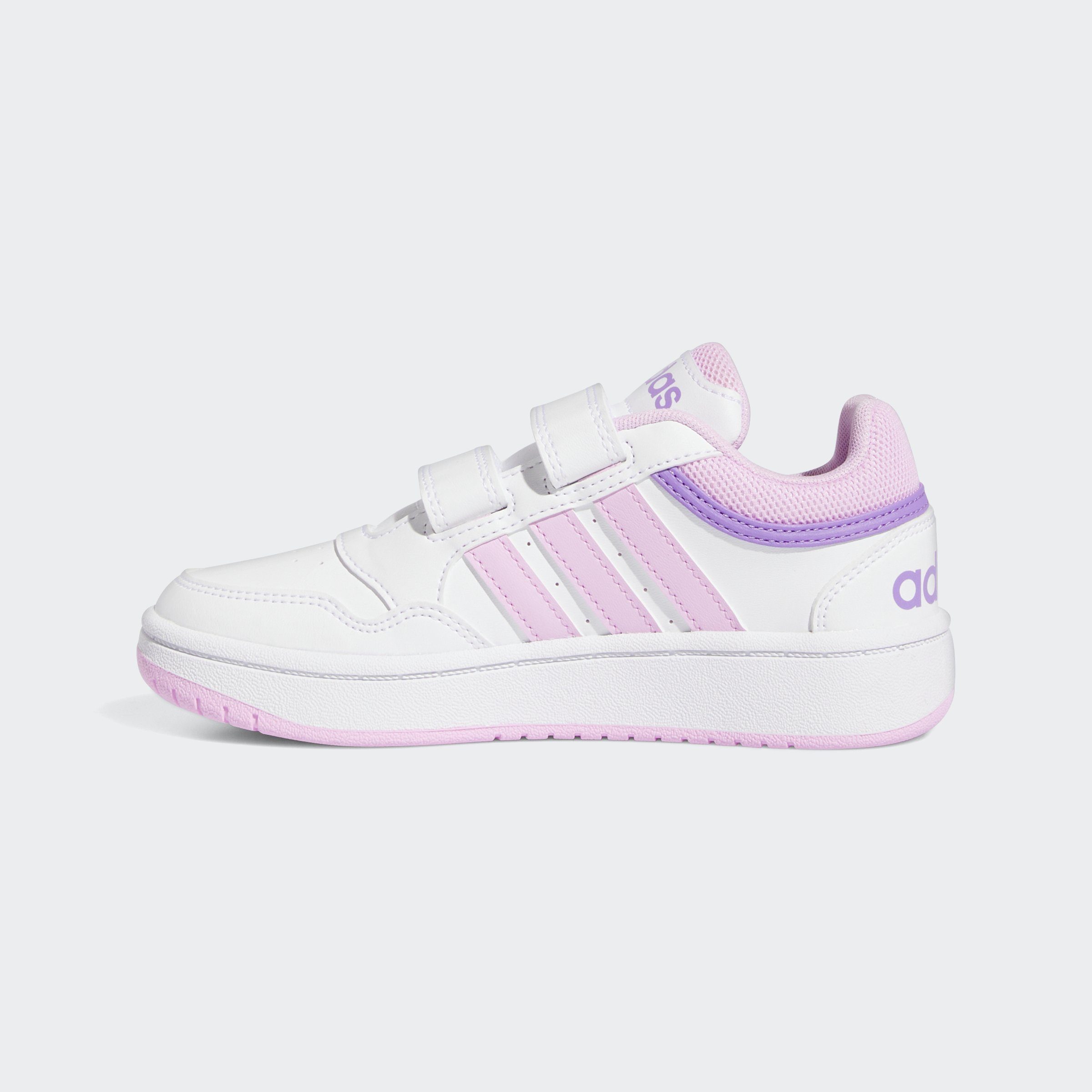 Bliss HOOPS Fusion Violet Lilac adidas Sportswear / / Sneaker Cloud White