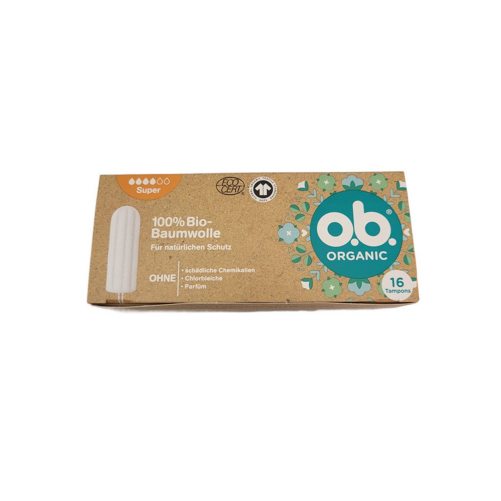 Tampons O.B. organic super 16er Pack