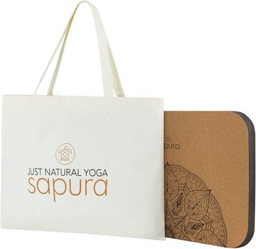 SAPURA Health Yogapolster Kniekissen Yoga + Tasche, Balancekissen - Knie- und Ellenbogenpad
