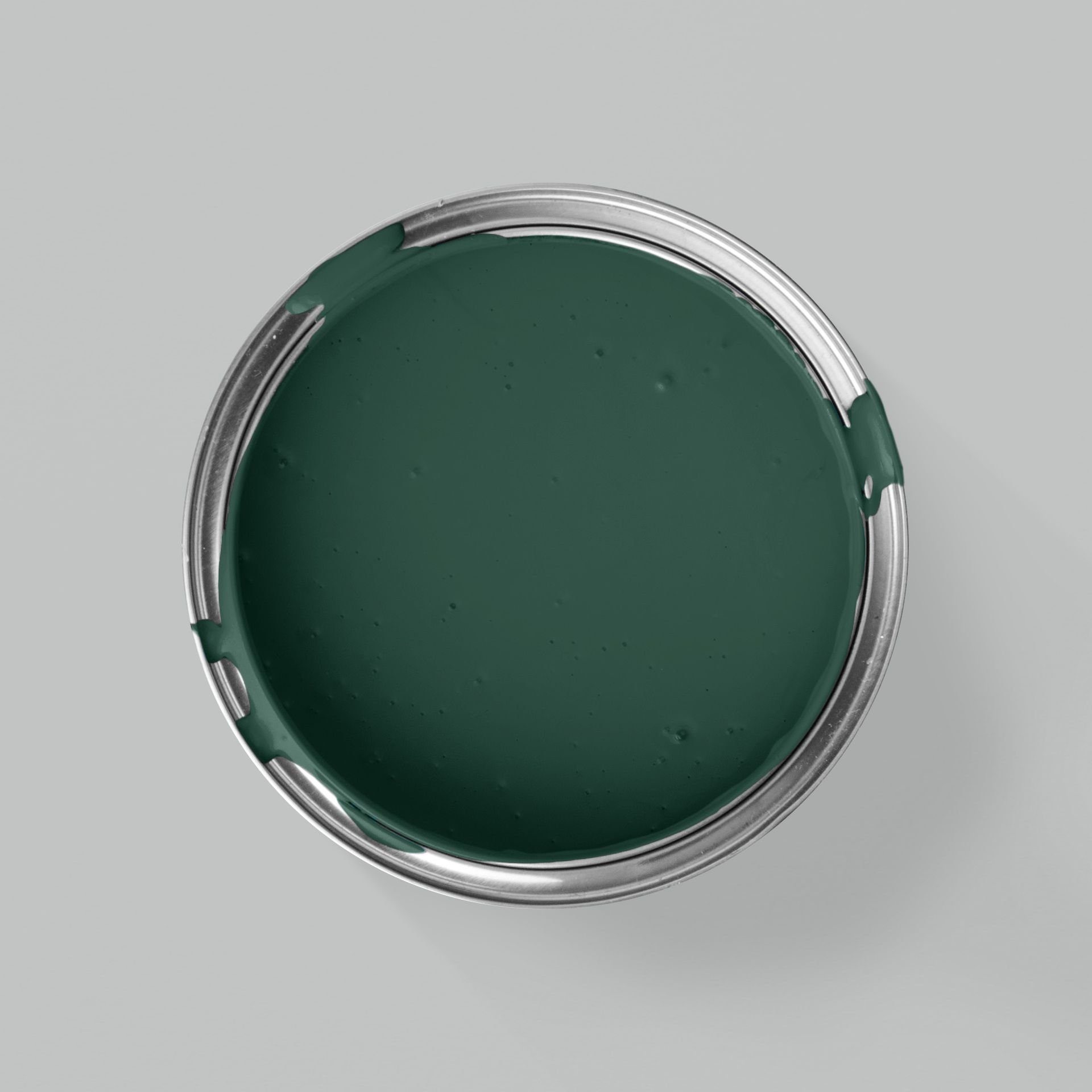 wasserbasiert L, Grün MissPompadour - geruchsneutrale Wandfarbe Wandfarbe Wald spritzfreie Deckkraft mit mit Innenfarbe, matte hoher sehr 1 und