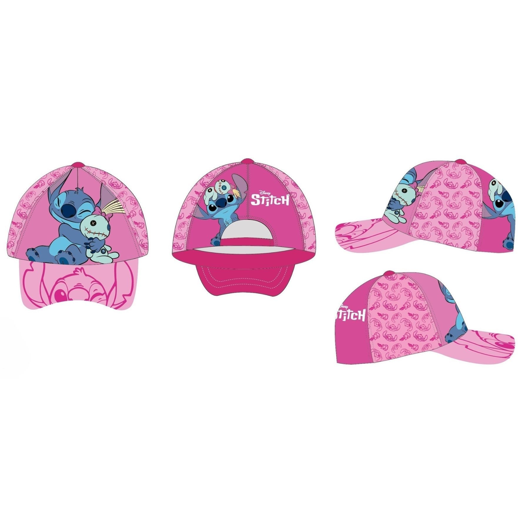 Lilo & Stitch Baseball Cap Kappe für Fans Bequem, leicht und ideal für Freizeit & Schule – Bild 3 von 3