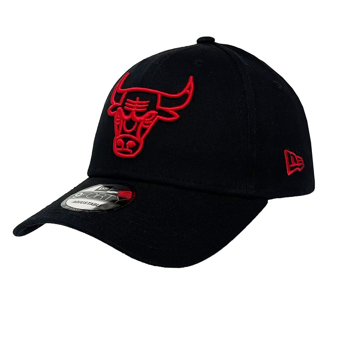 Baseball Cap Neon Outline Chicago Bulls