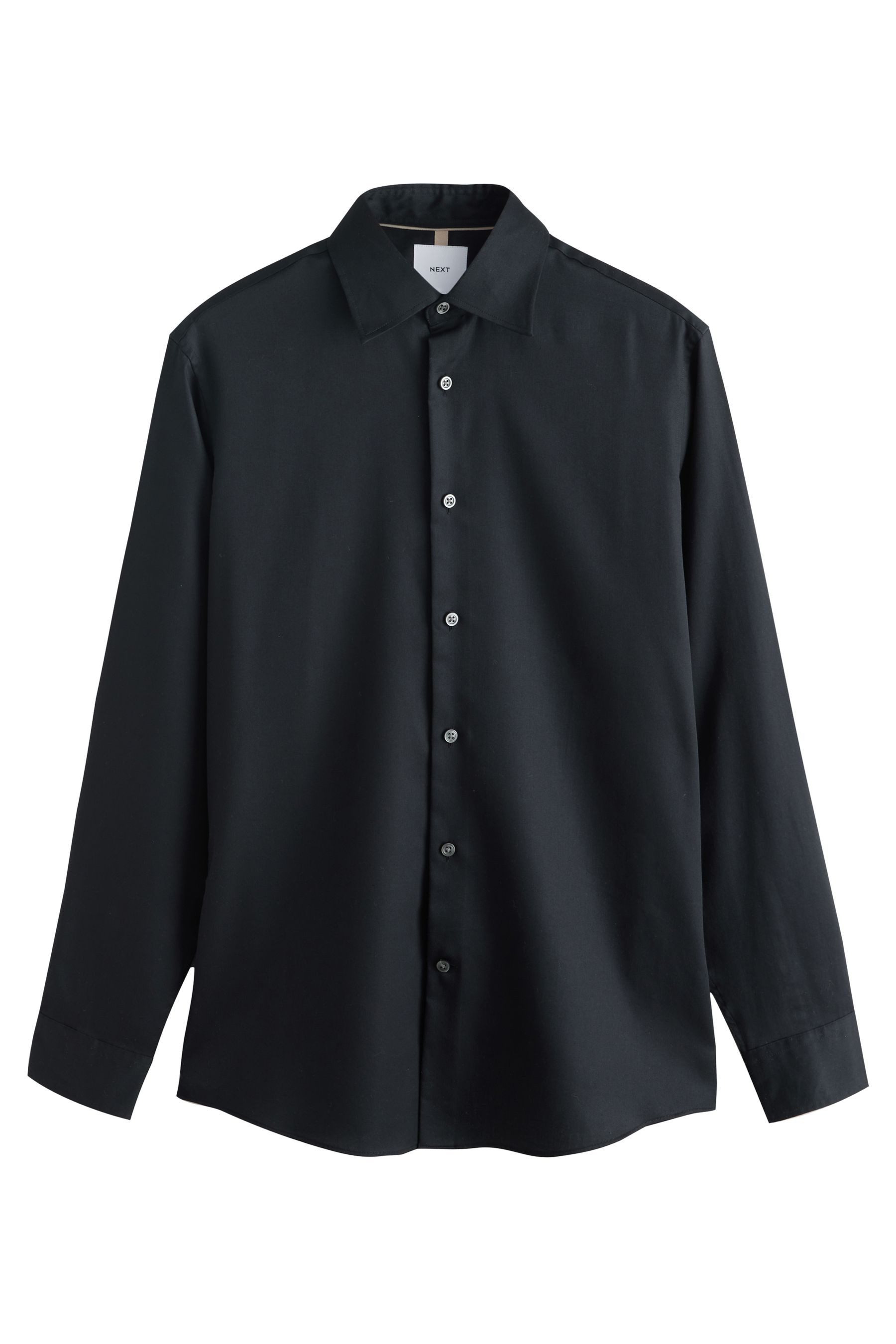 Langarmhemd Formelles Slim Fit Hemd und Fliege im Set