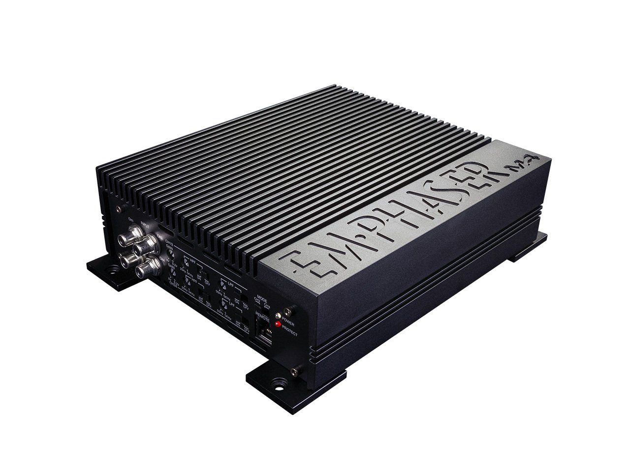 Emphaser EA-M4 Monolith 4-Kanal Endstufe Digital Power Amplifier 4 x 105 Watt Verstärker (Anzahl Kanäle: 4-Kanal)