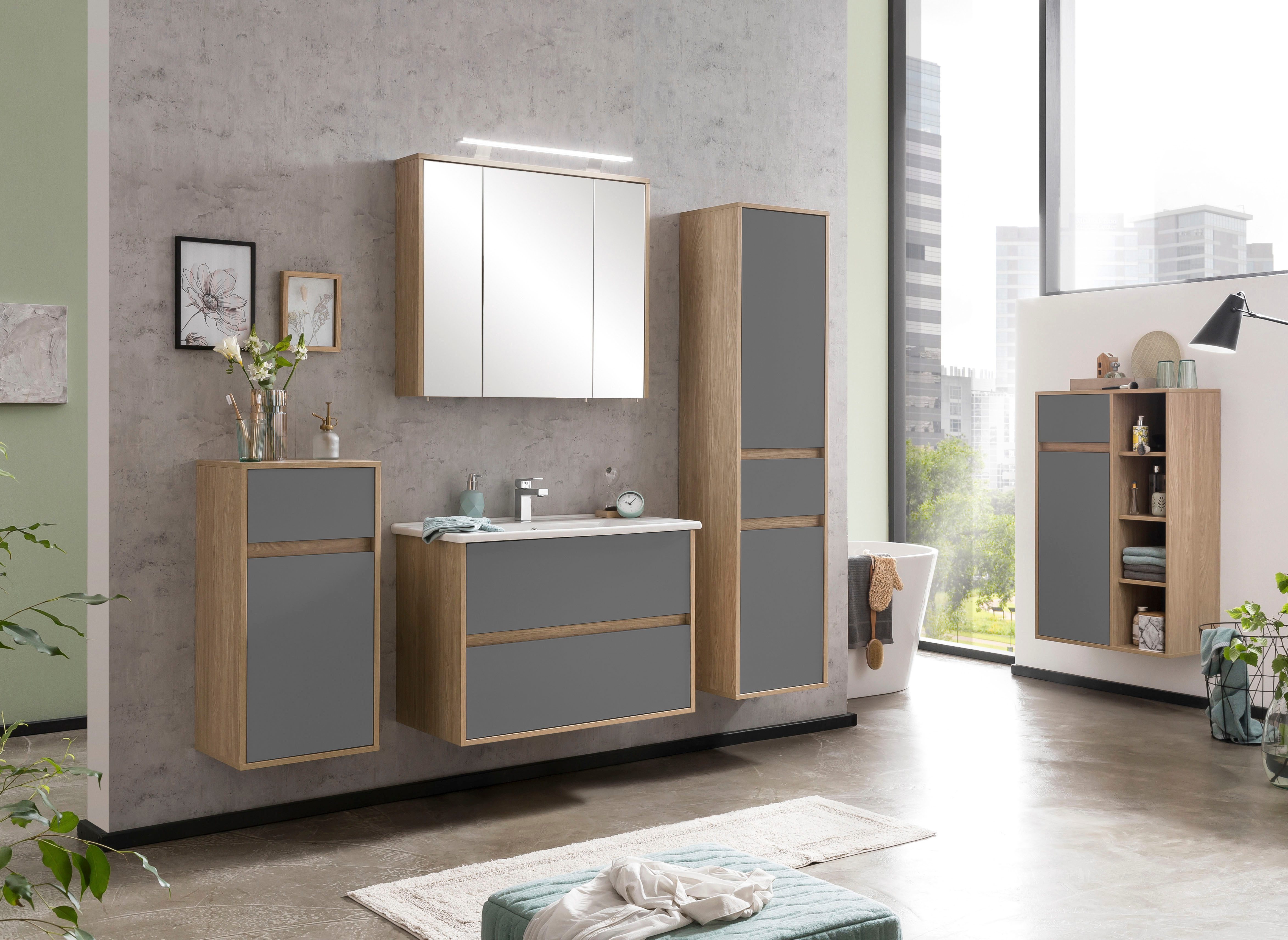 Spiegelschrank Mali, Breite 83 cm