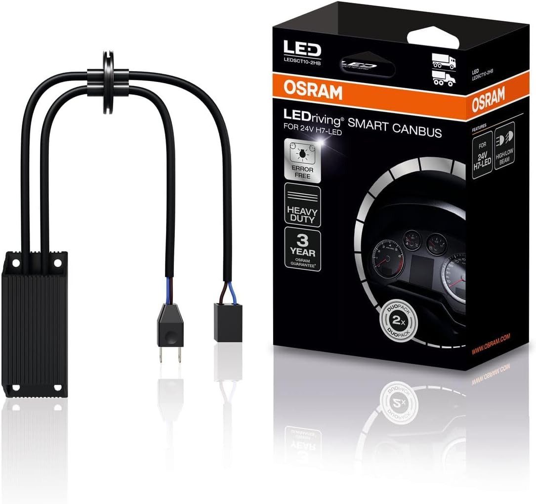Osram KFZ-Ersatzleuchte LEDriving SMART CANBUS für Truckstar und Night Breaker, keine, 2 St., Fehlermeldungsfrei