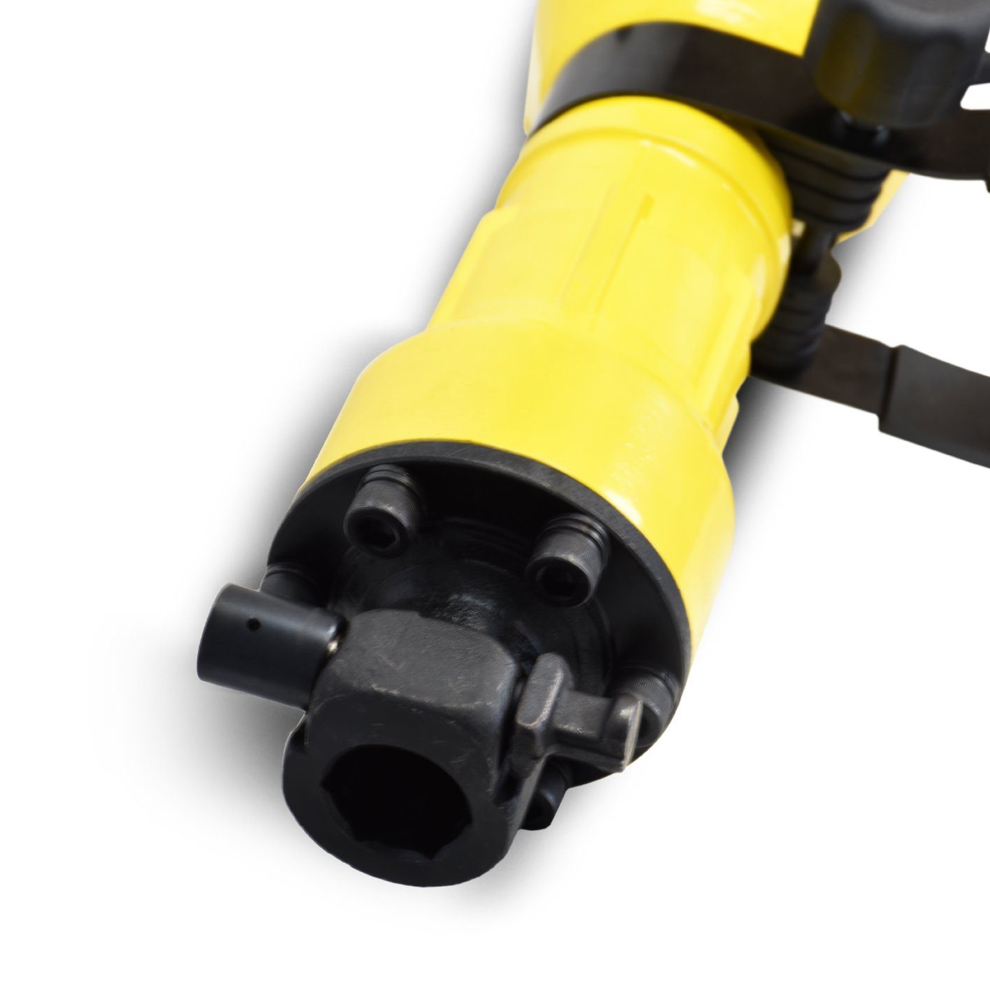BAMATO Abbruchhammer STH-195 Abbruchhammer 50 Joule Spitzmeißel Flachmeißel 230V, 1700 in W, (7-tlg) Hexagon Werkzeugaufnahme, SOFT-Grip, Koffer – Bild 4 von 5