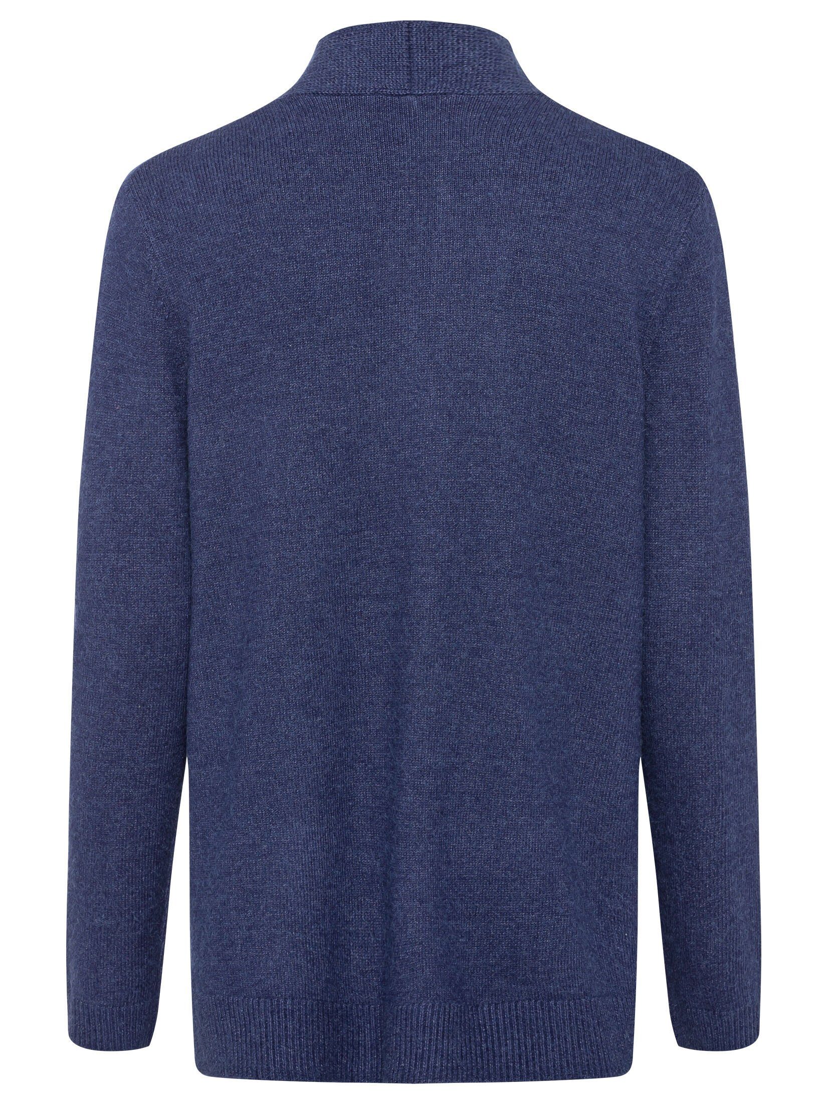 mit Front offener Olsen Cardigan Indigo Denim Henny