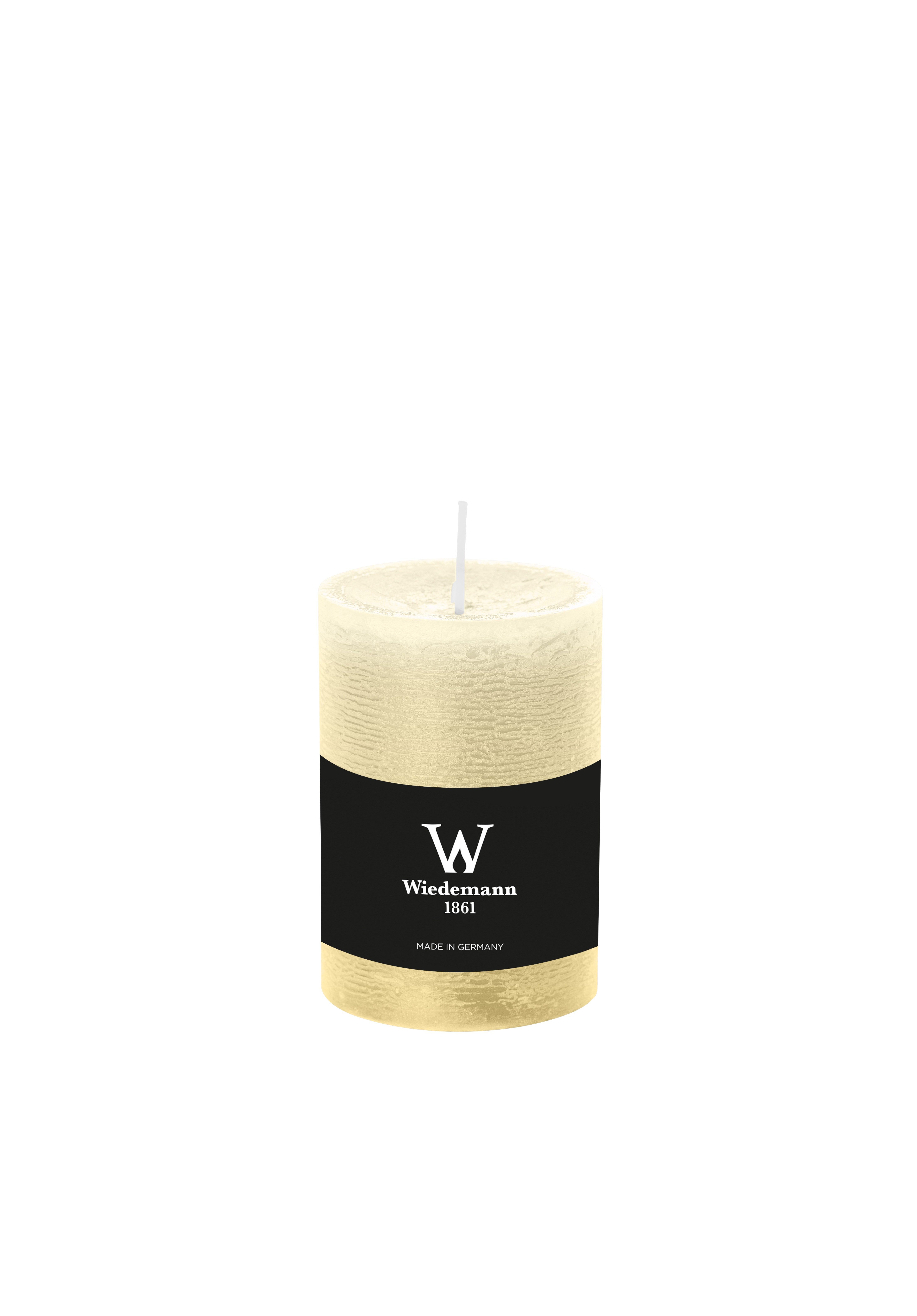 Wiedemann Свечи Rustic-Kerze Wiedemann MARBLE Rustic KERZEN, Размер 100x68 mm, durchgefärbt, ASF inkl., mit Banderole