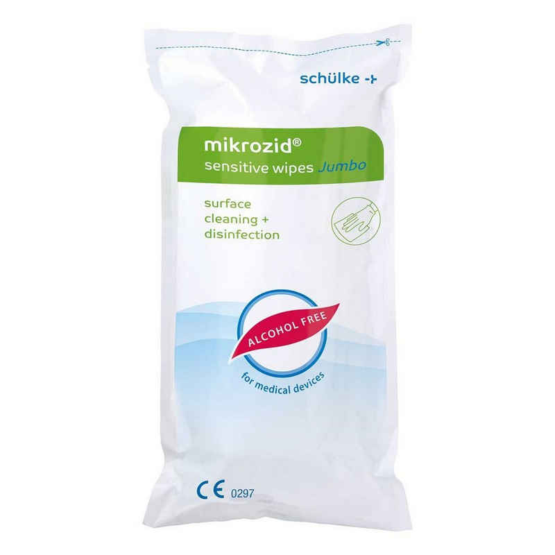 Bode Chemie Mikrozid® sensitive wipes Oberflächen-Desinfektionsmittel (220-St. für Desinfektion von sensiblen Bereichen und empfindlichen Oberflächen)