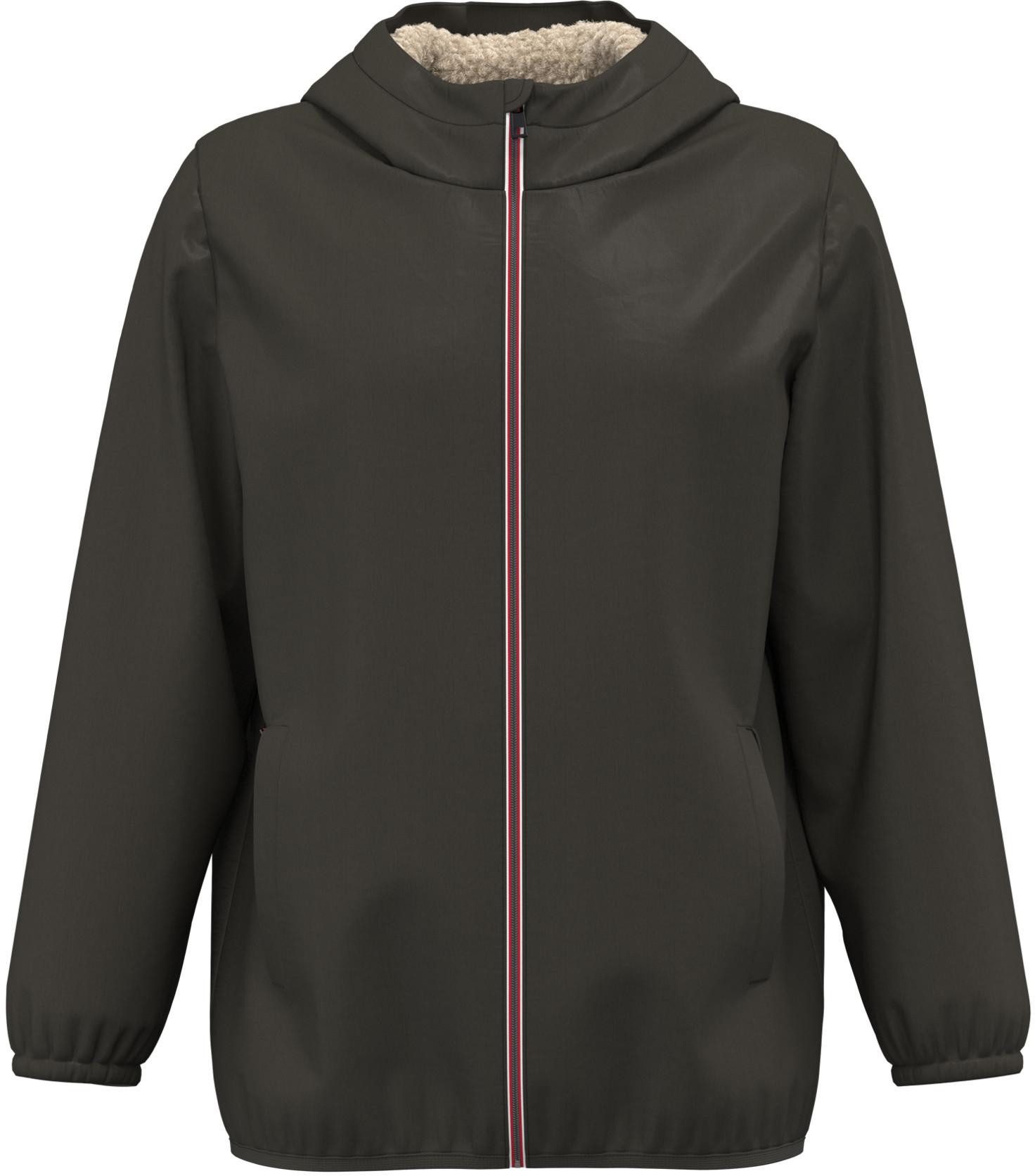 Kariban Kapuzensweatjacke Gefütterte Sherpa-Jacke Unisex