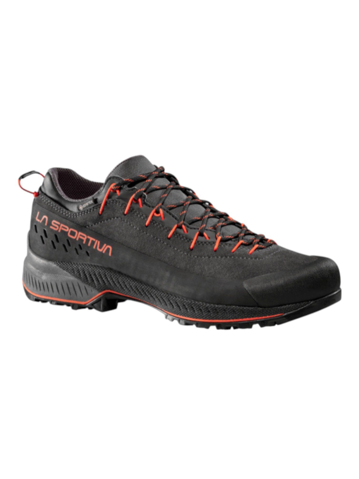 La Sportiva TX 4 Evo GTX (Zustieg, Wildleder, wasserdicht) carbongrau/rot H günstig online kaufen