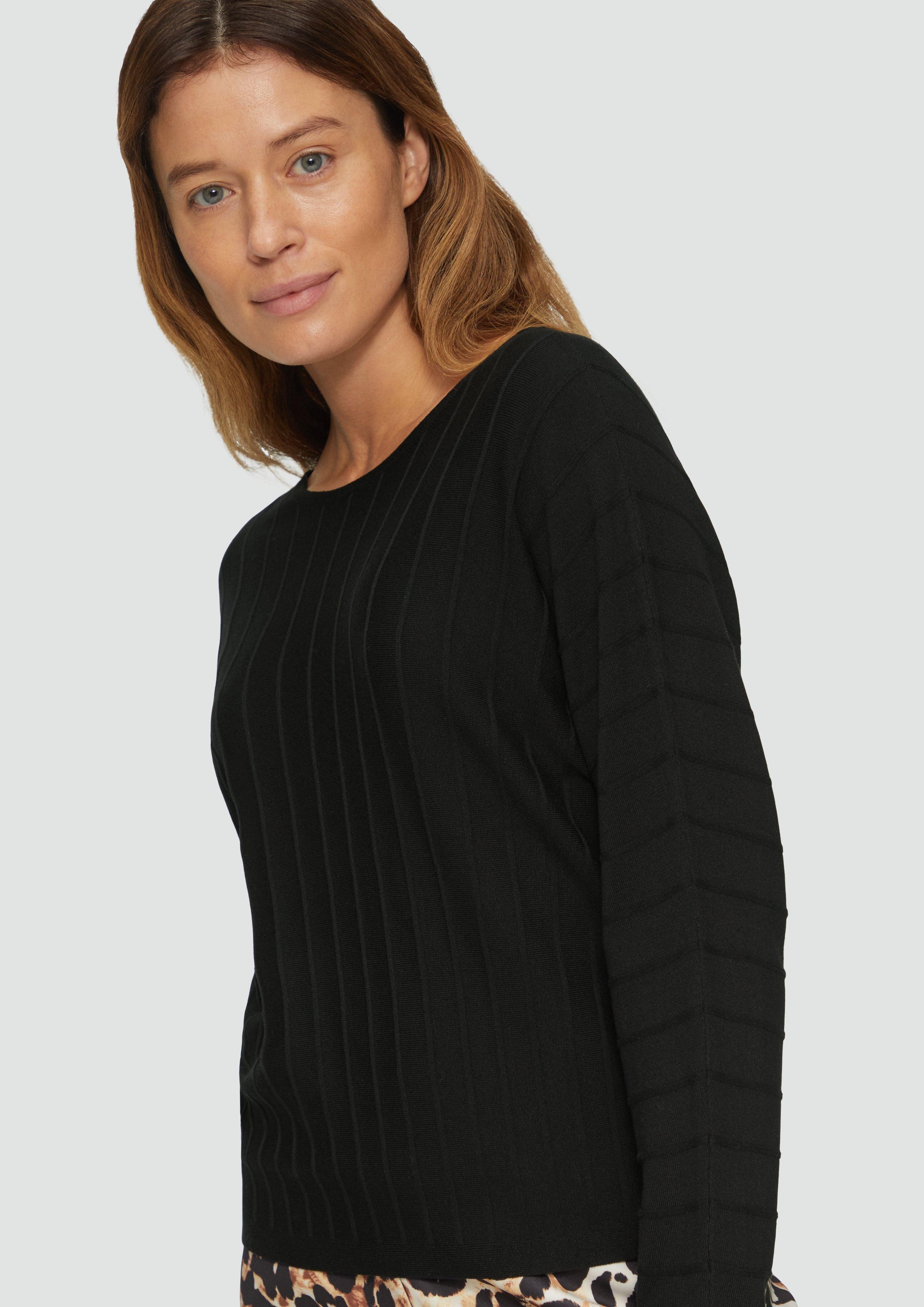s.Oliver BLACK LABEL Strickpullover Strickpullover mit günstig online kaufen