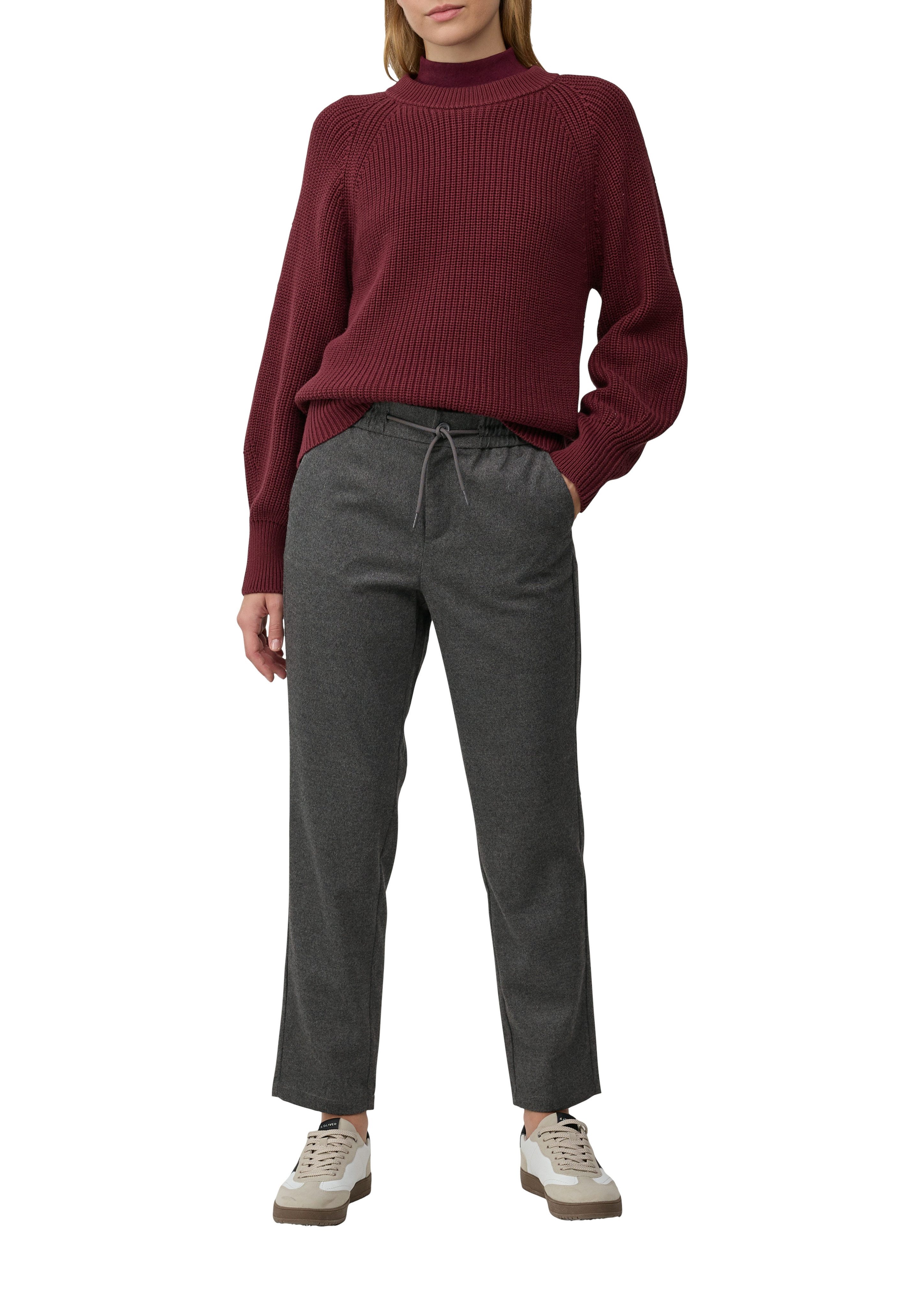 s.Oliver Stoffhose mit elastischem Bund günstig online kaufen