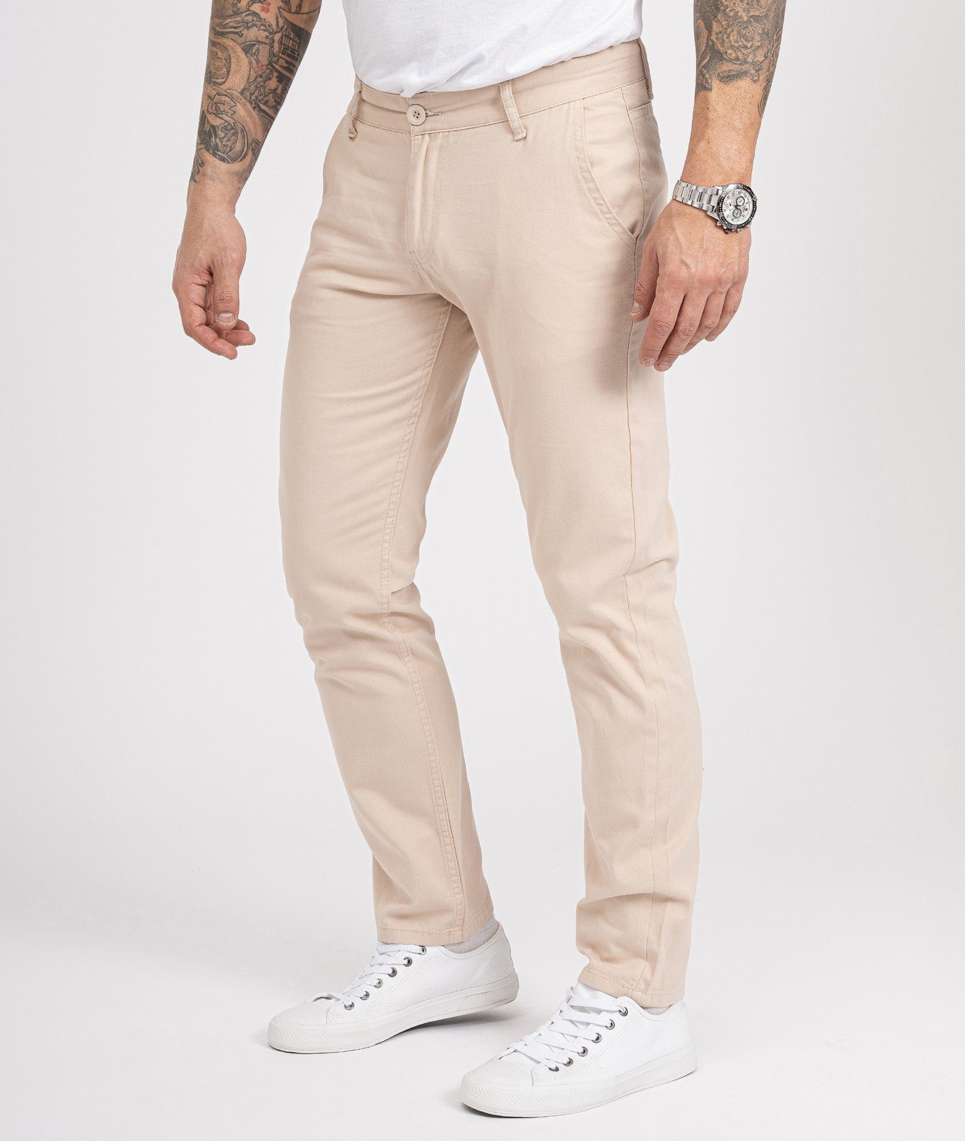 Rock Creek Chinohose Herren Regular Fit Chinohose RC-2083 günstig online kaufen