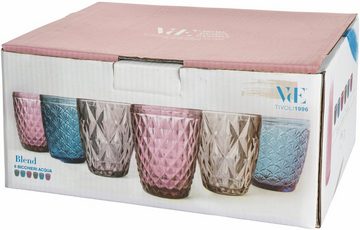 Villa d'Este Gläser-Set Blend, Glas, Wassergläser-Set, 6-teilig, Inhalt 310 ml