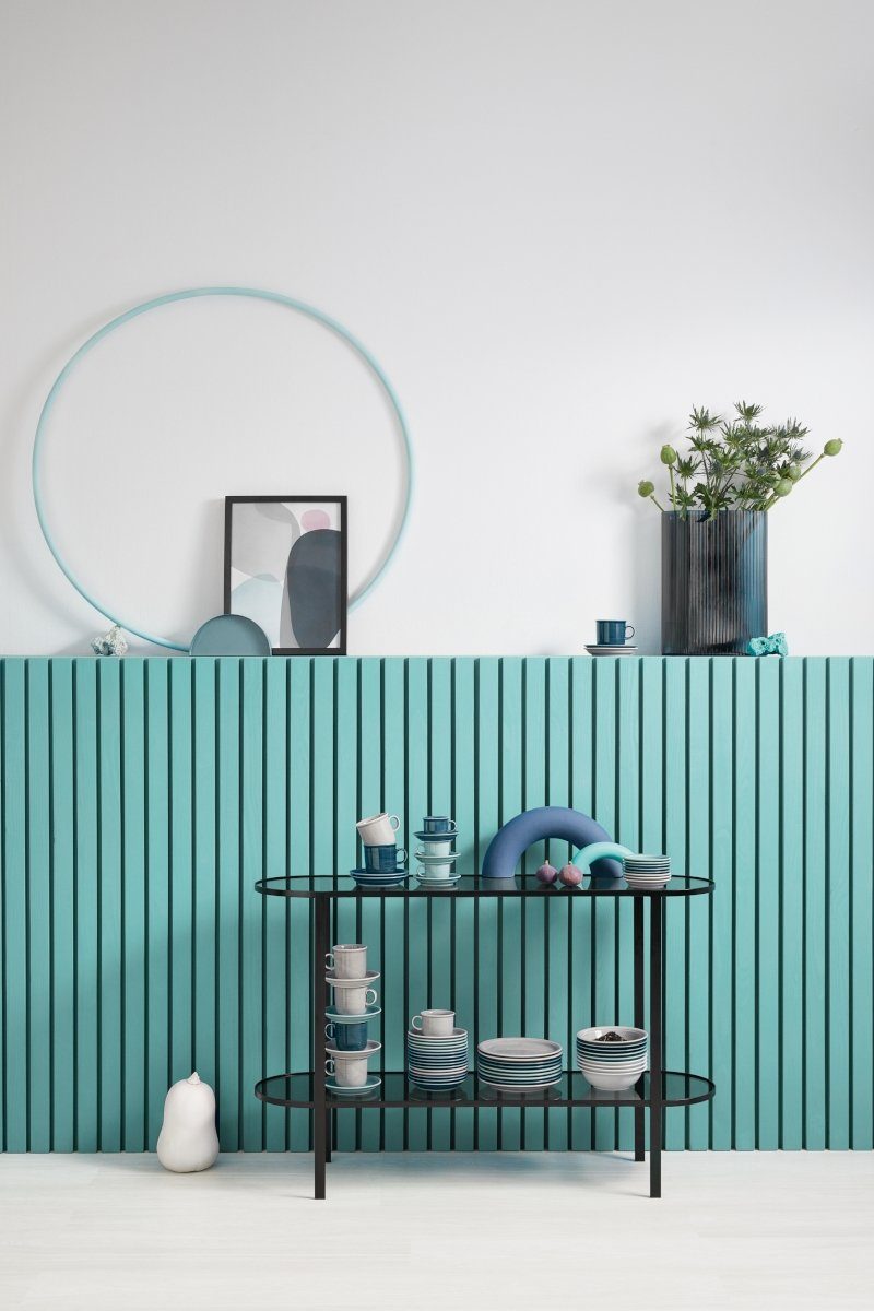 Thomas Porzellan Frühstücksteller Trend Colour Ice Blue Frühstücksteller 20 cm, Teller Flach