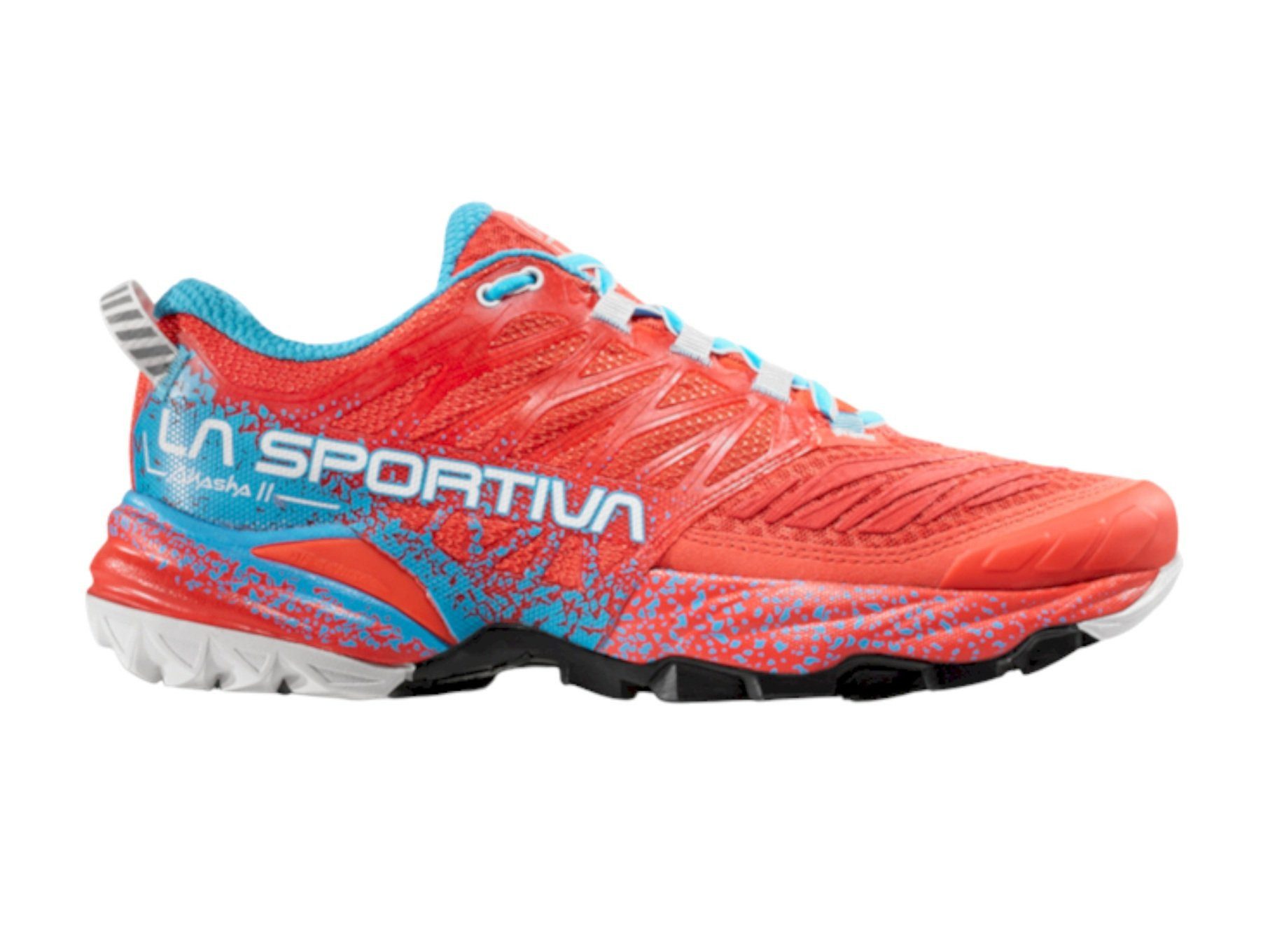 La Sportiva Trail-Laufschuhe Akasha II rot/blau Damen Wanderschuh
