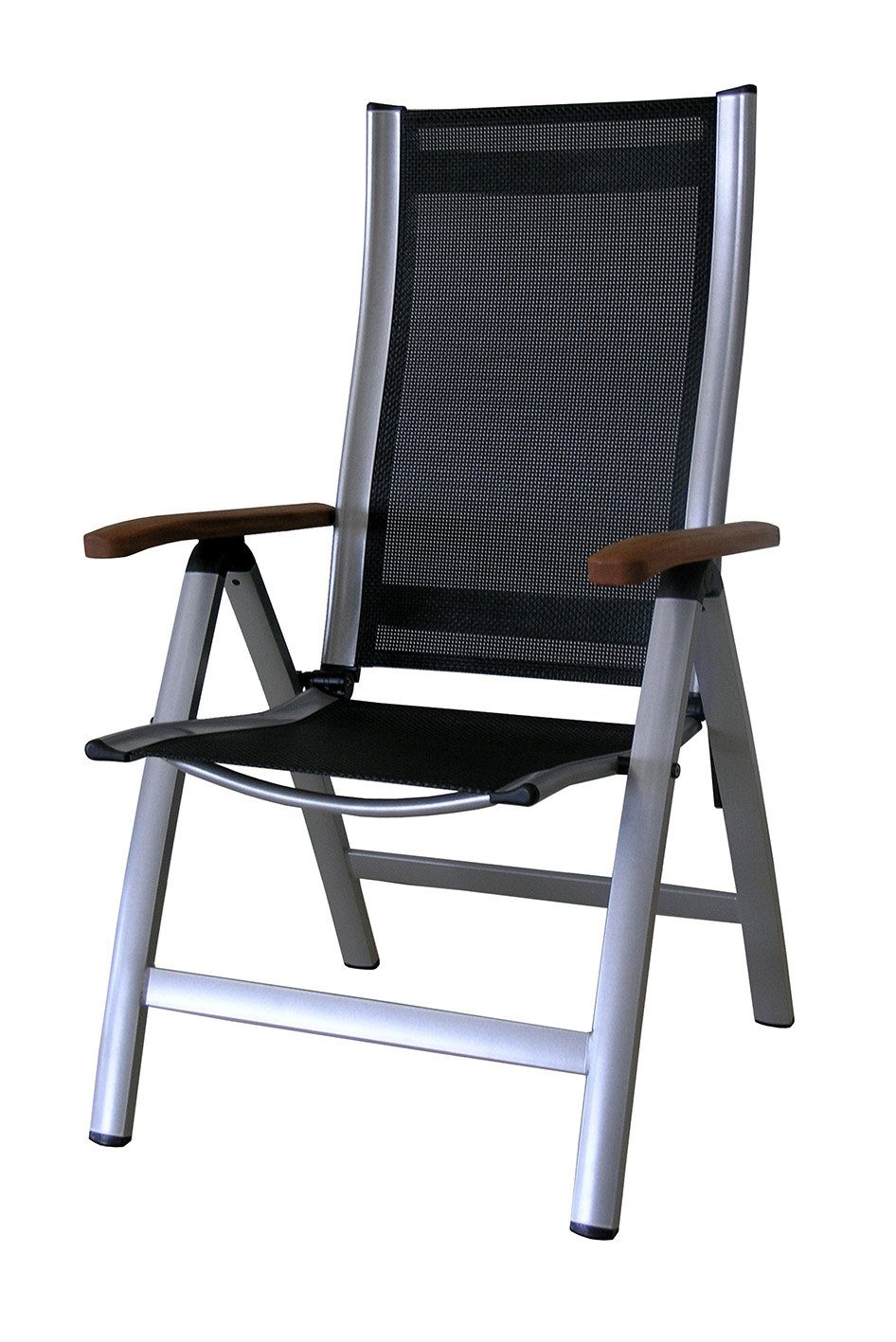 Sun Garden Gartensessel Sun Garden Alu Sun Star Comfort Klappsessel - silber
