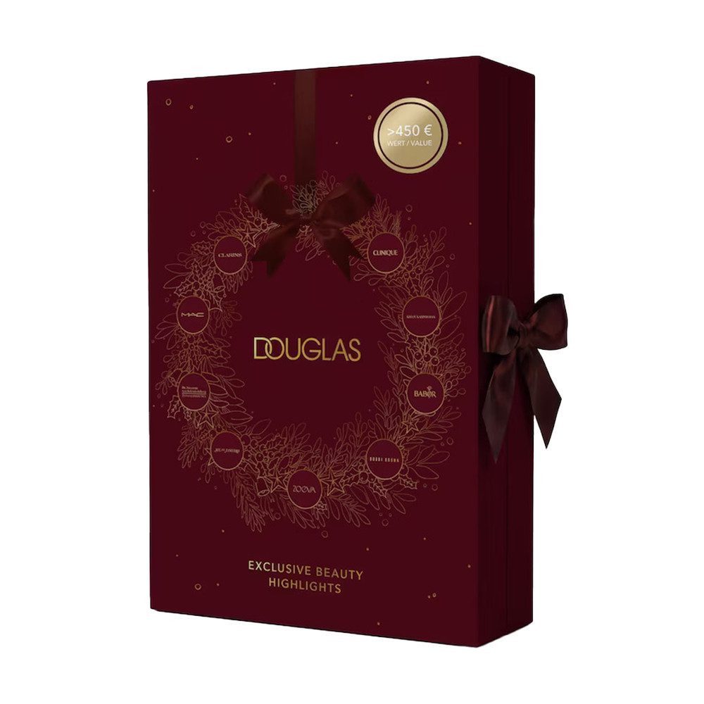 Douglas Adventskalender Exclusive Beauty Highlights 2026 – 24 Produkte: Pflege, Make-up & Duft (24-tlg)