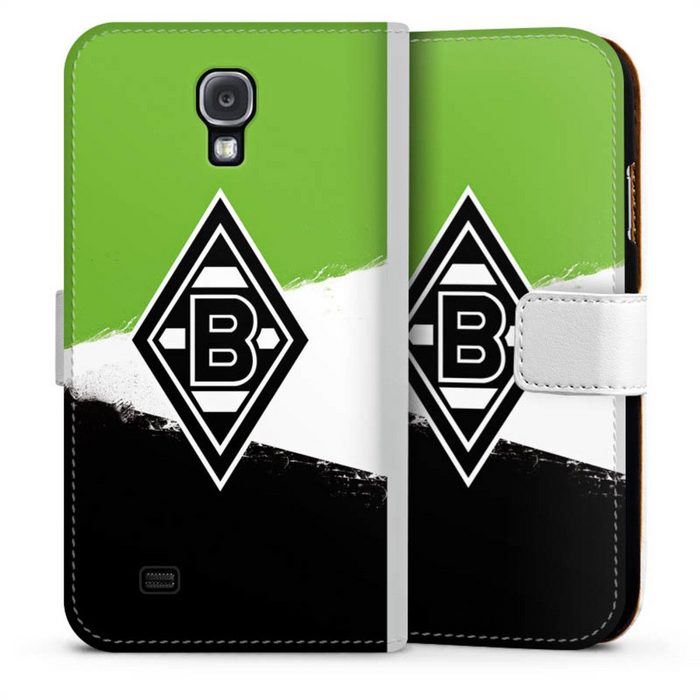 DeinDesign Handyhülle Gladbach Borussia Mönchengladbach Offizielles Lizenzprodukt Samsung Galaxy S4 Hülle Handy Flip Case Wallet Cover Handytasche Leder