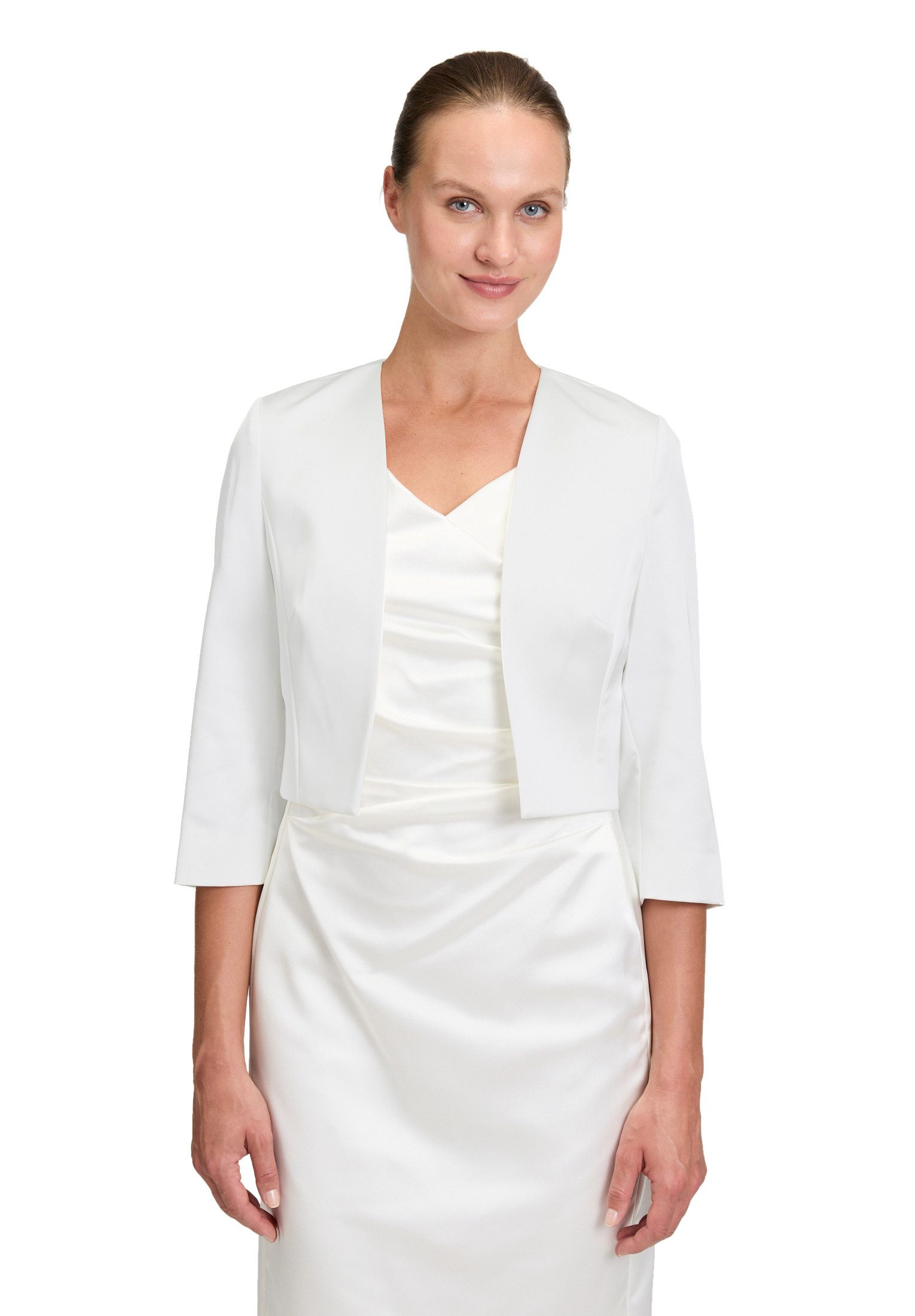 Vera Mont Bolerojacke Damen mit Kellerfalten günstig online kaufen