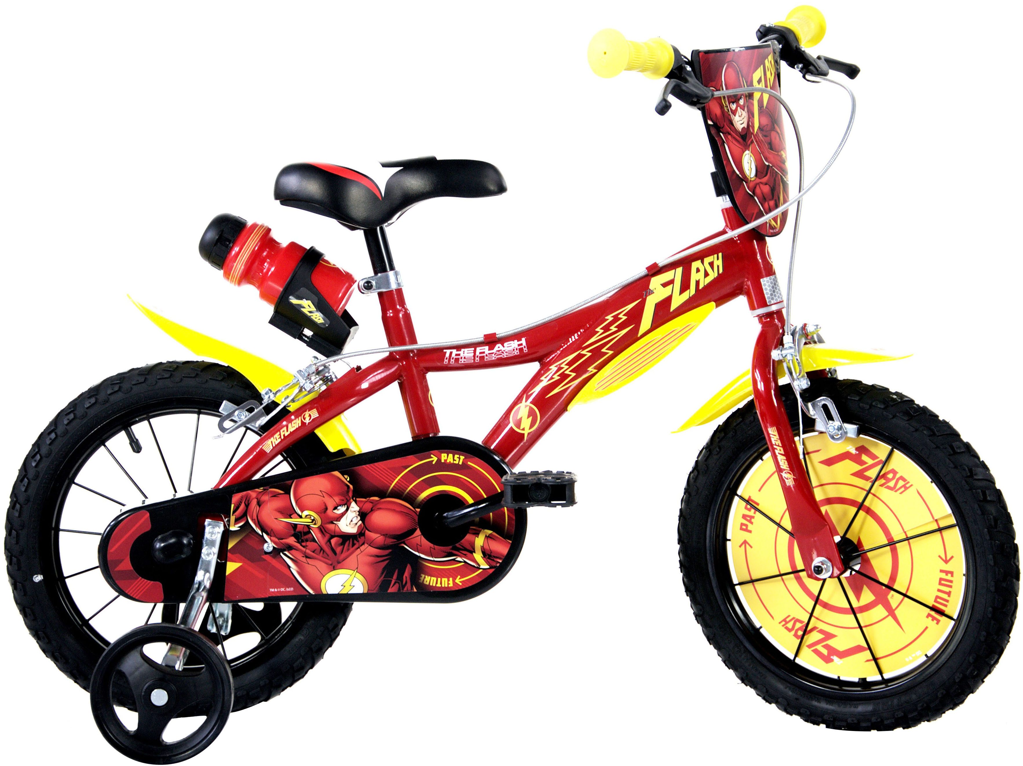 Dino Bikes Kinderfahrrad Flash 16" Kinderfahrrad 4-7 Jahre, 1 Gang, ohne Schaltung