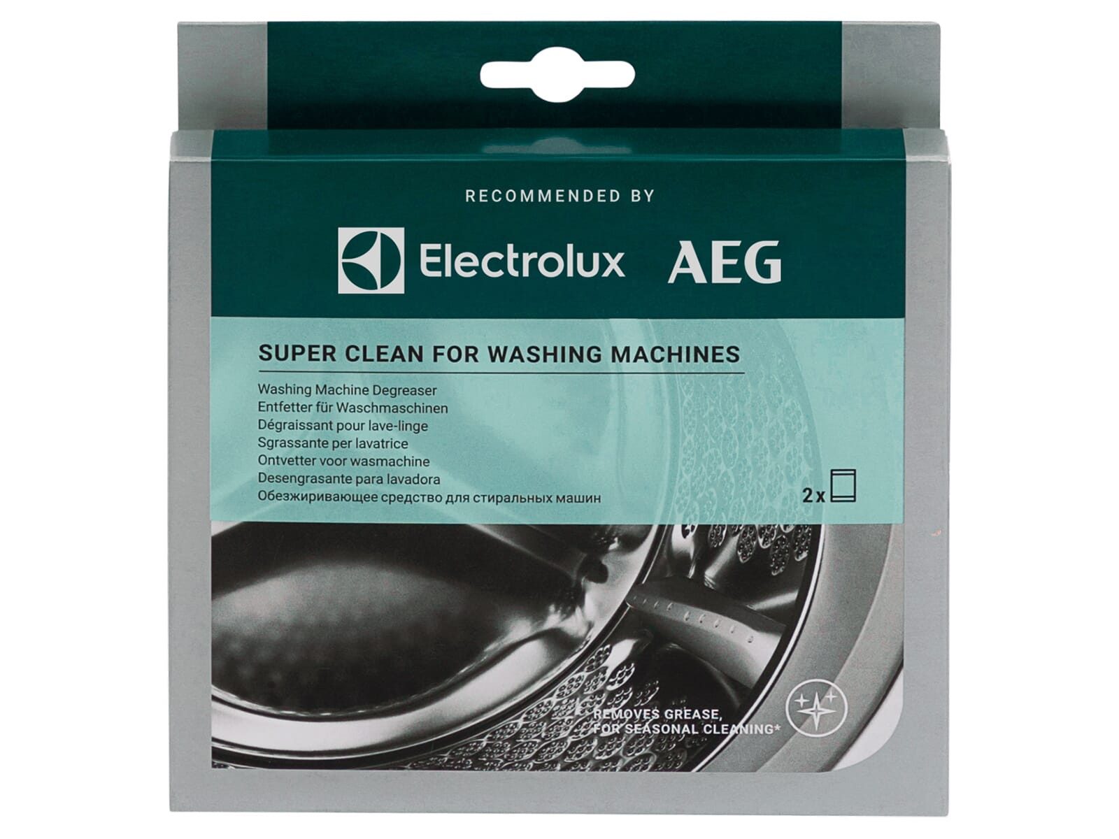 AEG Küchenreiniger (Reinigungsmittel für Waschmaschine 100 ml)
