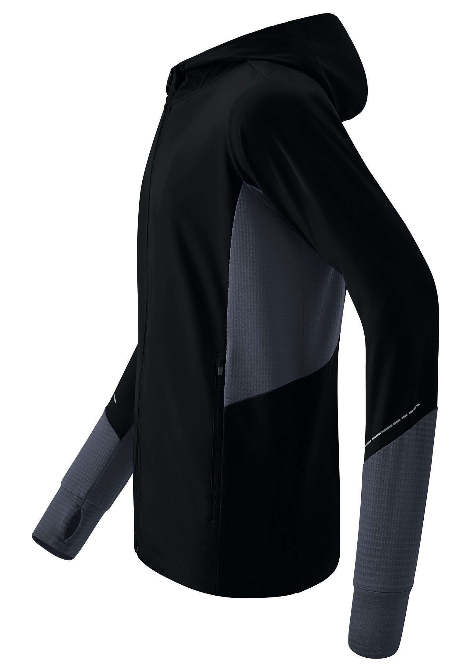 Erima Laufjacke RACING Running Jacke Kinder Leichtes, wasserabweisendes Material
