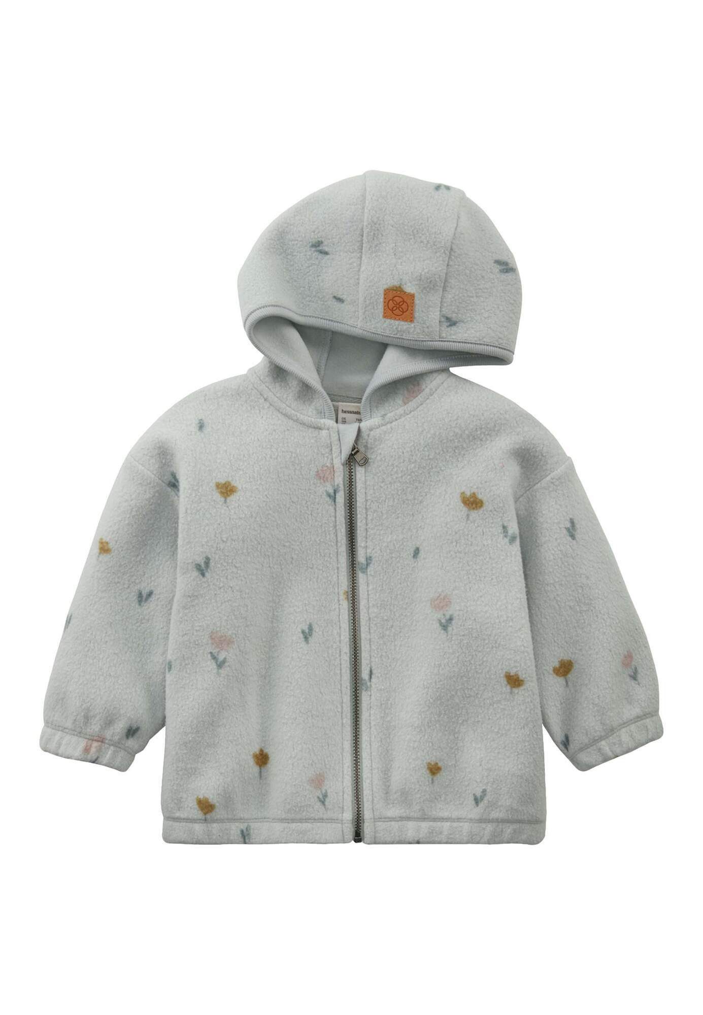 Hessnatur Fleecejacke reiner Bio-Baumwolle (1-St)