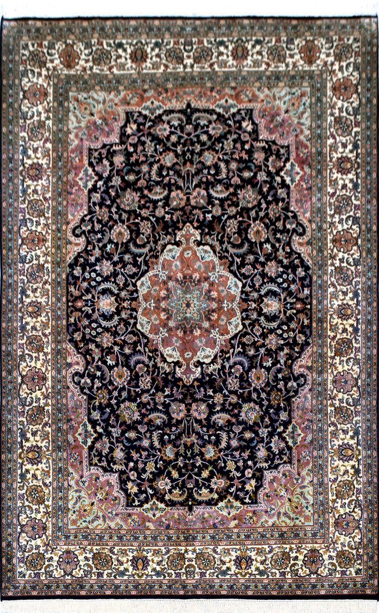 Seidenteppich KASHAN 12389 von KAYOOM - Draufsicht