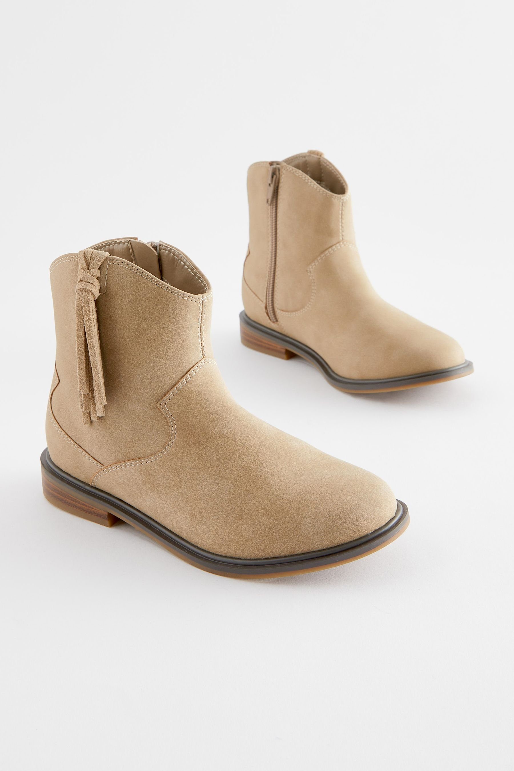 Next Cowboy-Stiefel mit Quaste Westernstiefelette (1-tlg) günstig online kaufen