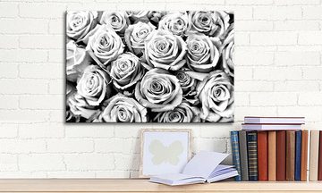 WandbilderXXL Leinwandbild Creamy Roses, Rosen (1 St), Wandbild,in 6 Größen erhältlich