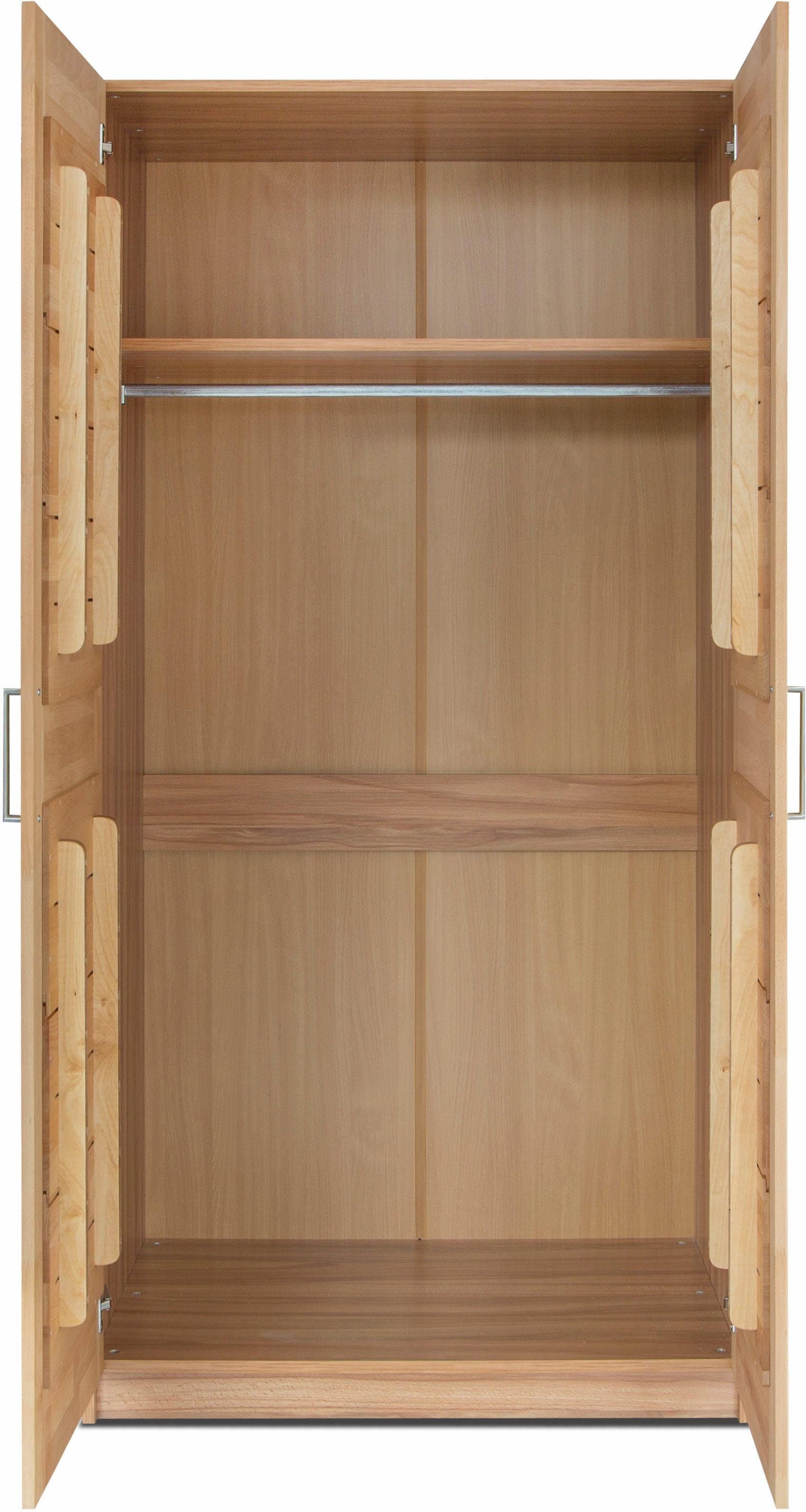 OTTO home Drehtürenschrank Triest teilmassiv, FSC®-zertifizierte Buche – Bild 2 von 5