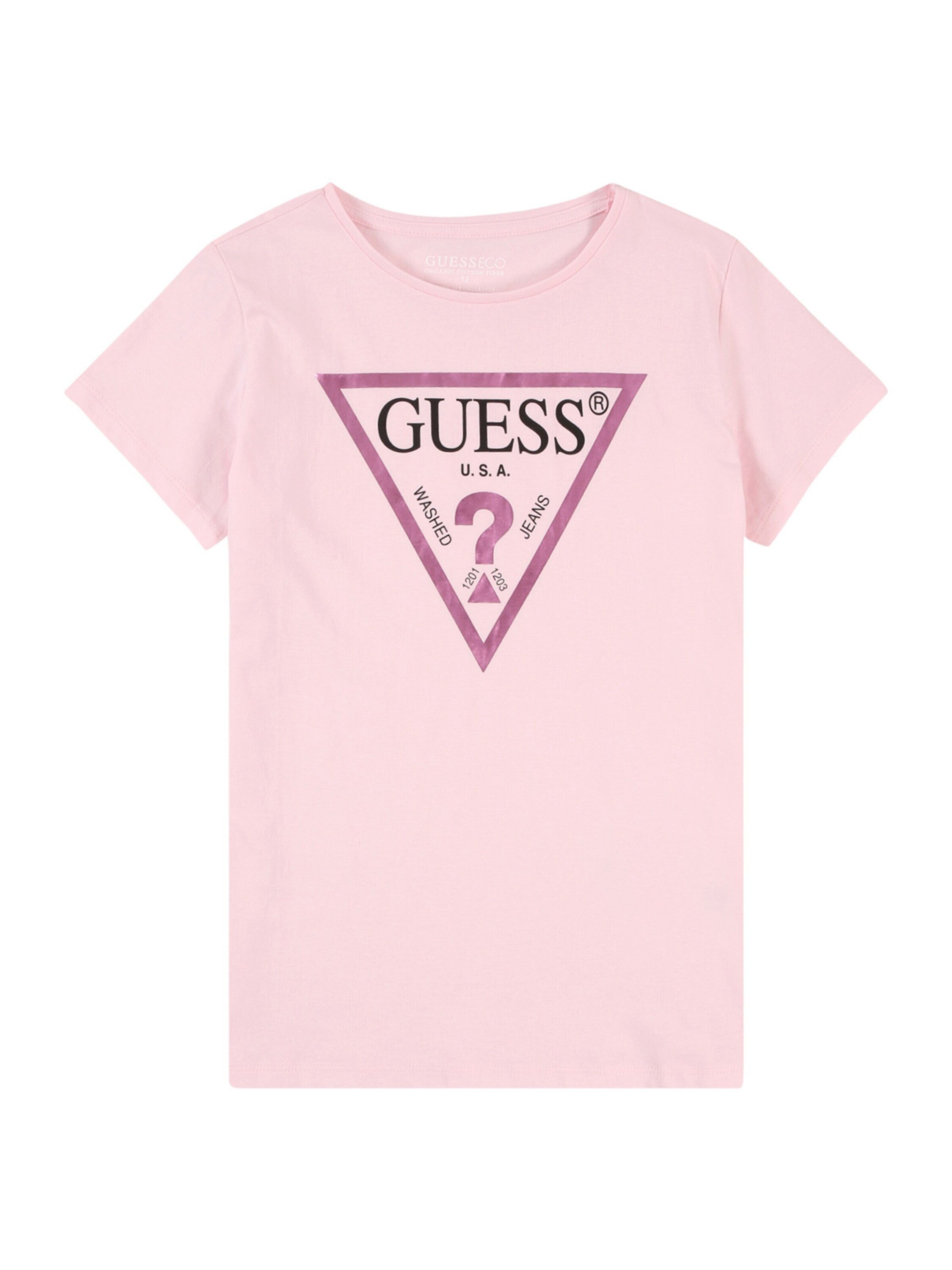 Guess T-Shirt (1-tlg) Plain/ohne Details günstig online kaufen