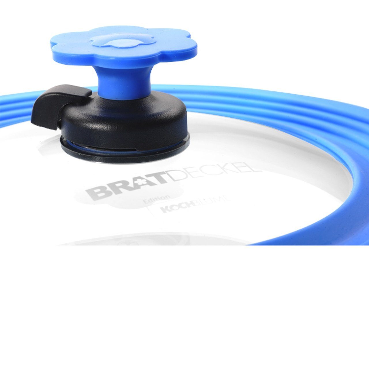 Kochblume Universaldeckel Bratdeckel, mit Automatikventil