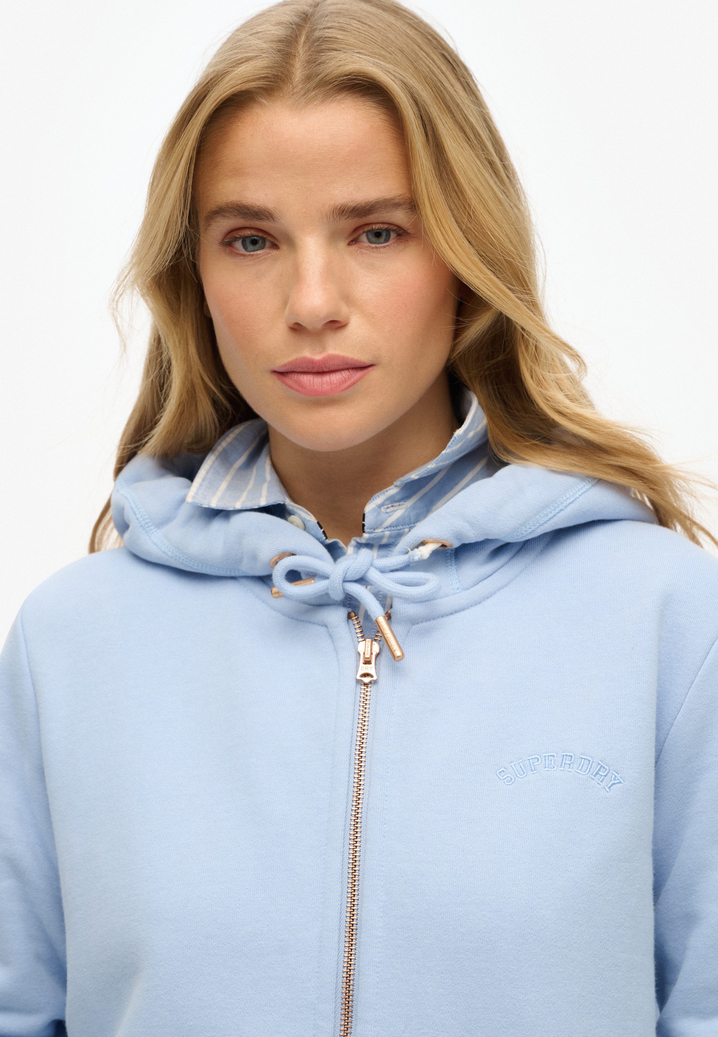 Superdry Kapuzensweatjacke ESSENTIAL LOGO ZIPHOOD HB günstig online kaufen