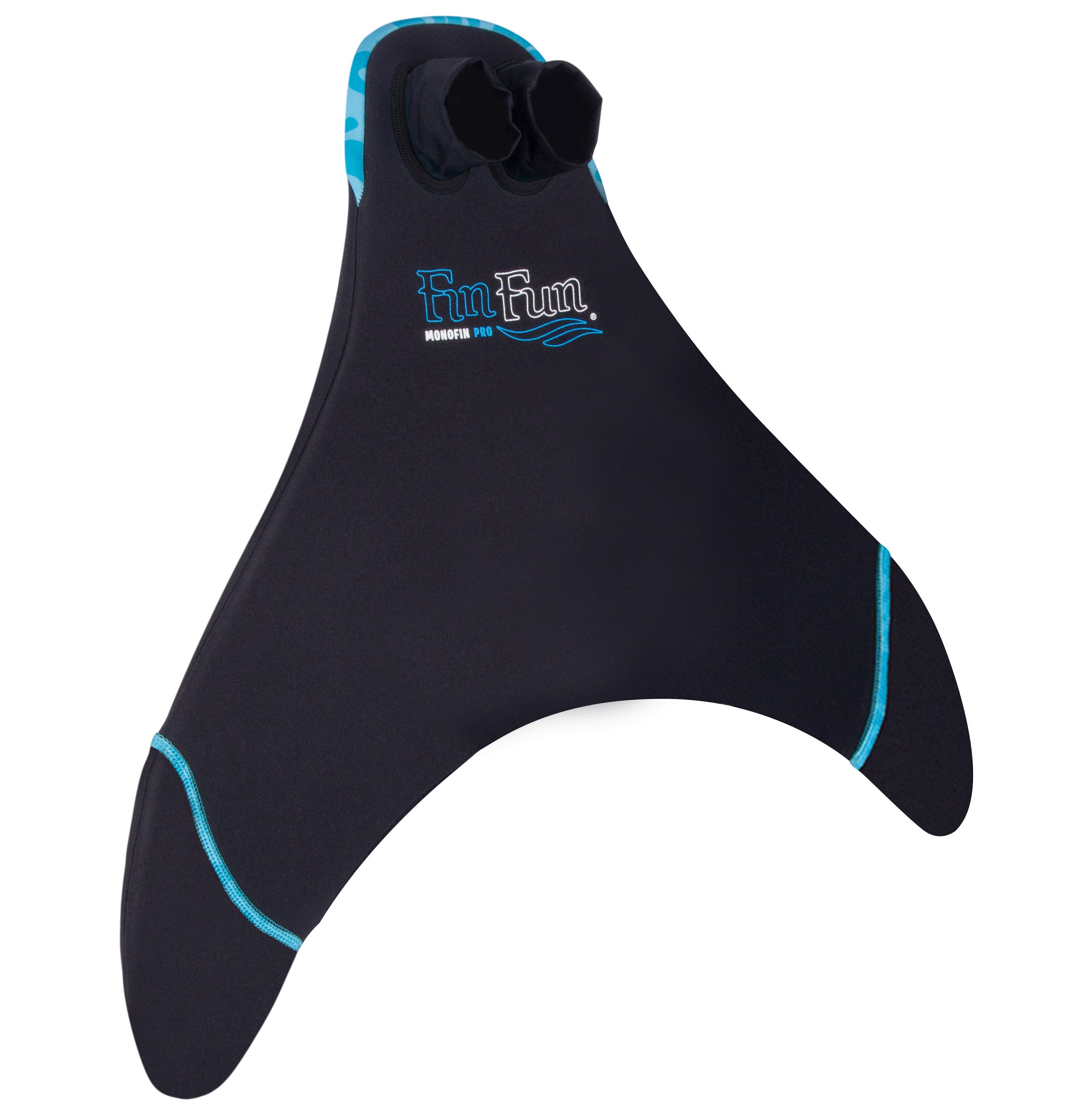 Fin Fun Monoflosse Monoflosse PRO, hochwertige Monoflosse zum Schwimmen mit doppelt genähten Spitzen