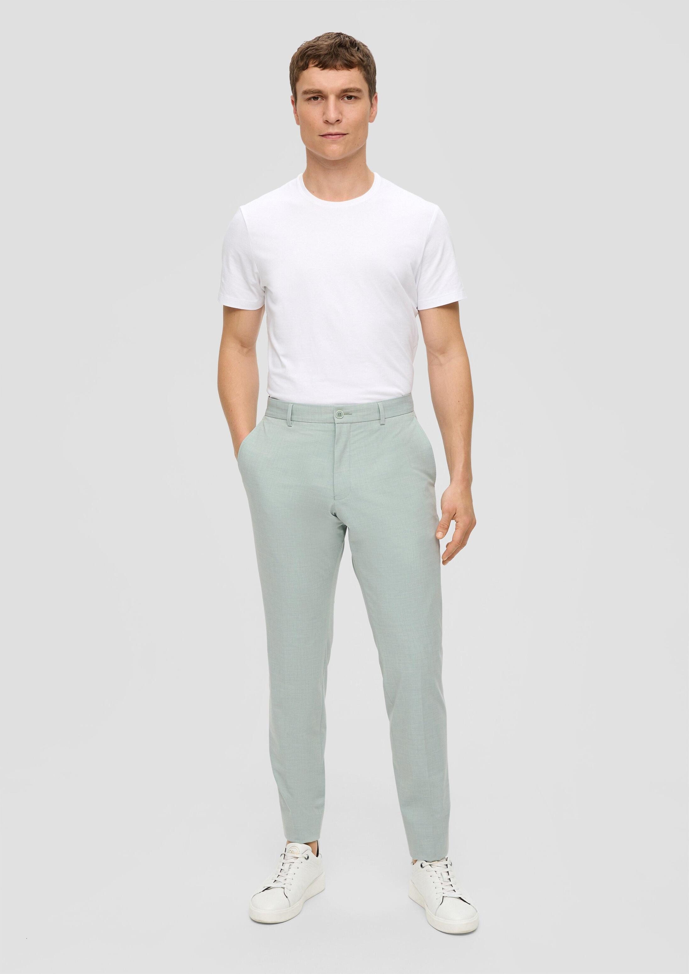 s.Oliver Chinos Anzughose S.OPURE s.O PURE: Anzughose aus Stretch-Fabric – Bild 5 von 5