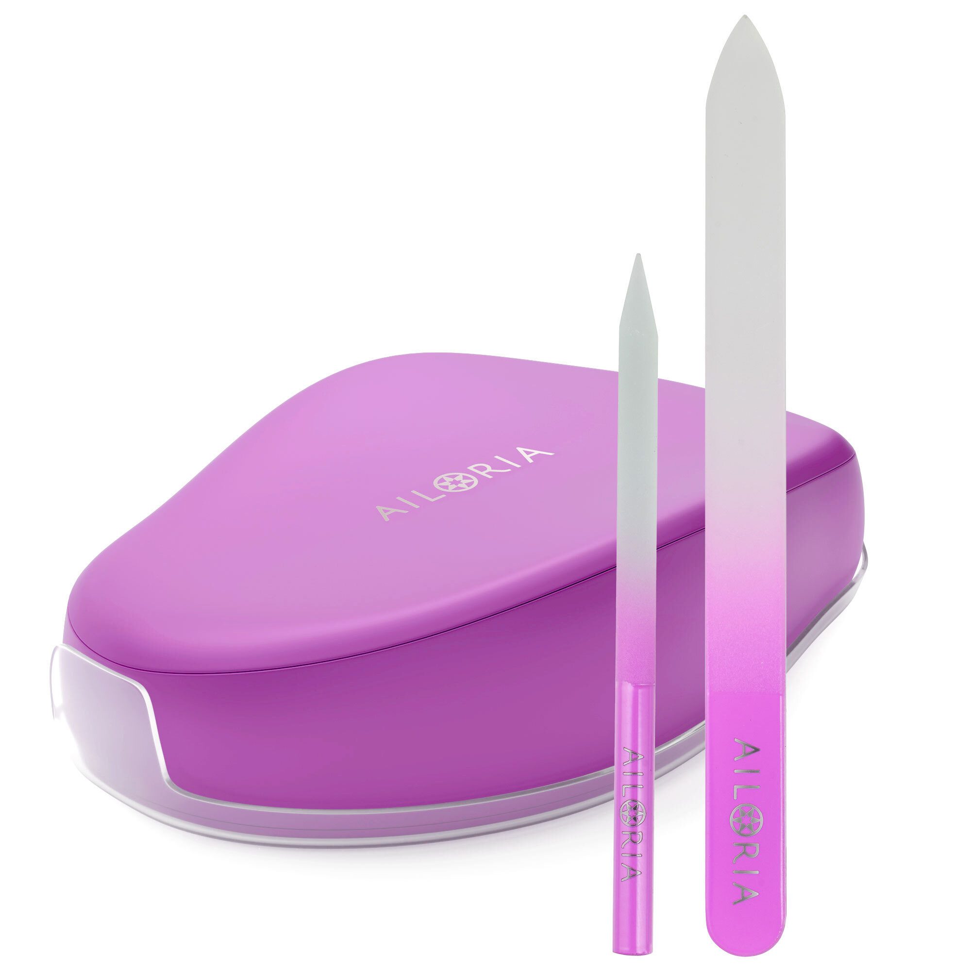 AILORIA Glasnagelfeile DOUCETTE SKIN & NAIL, Set, 2-tlg., SKIN & NAIL