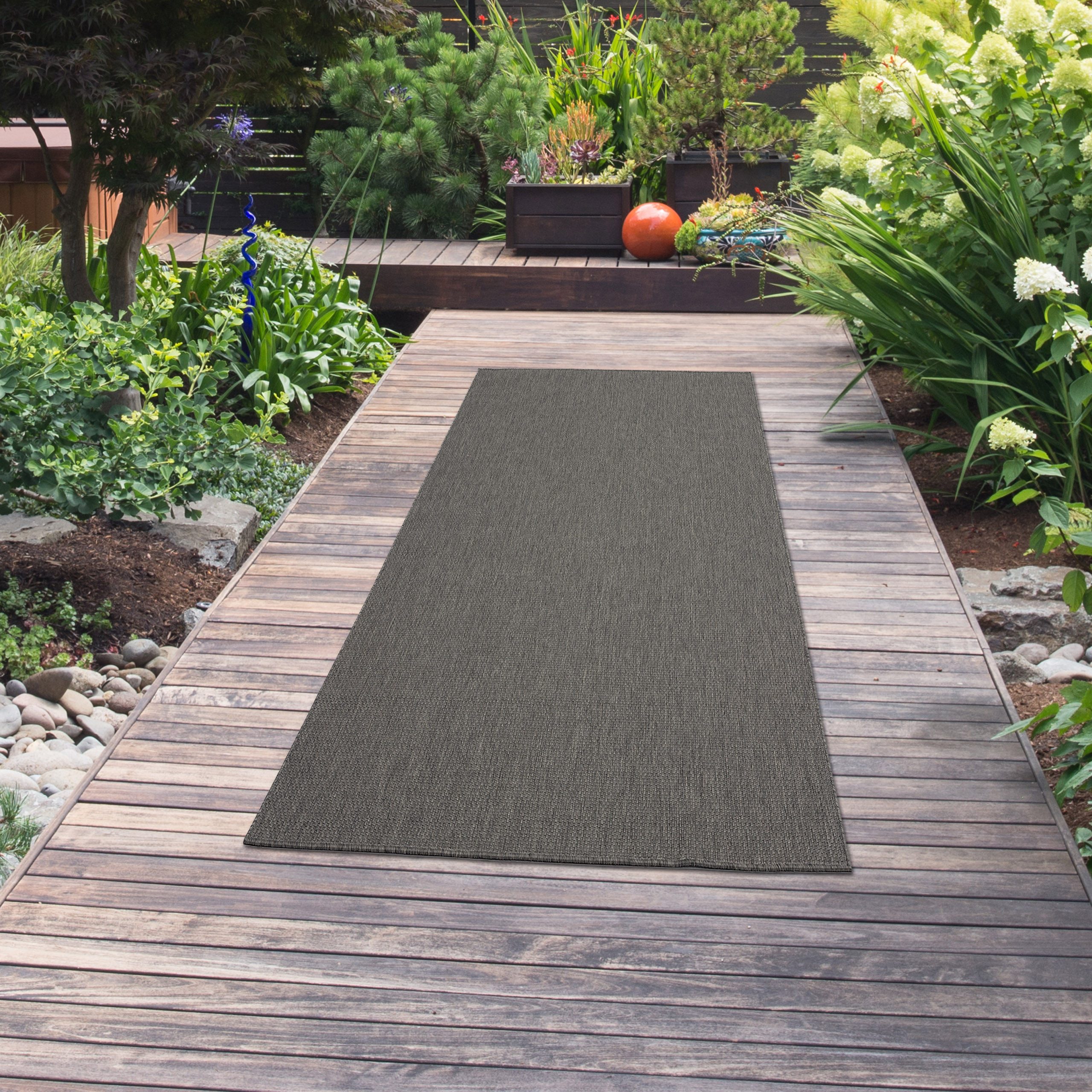TeppichHome24 Teppich Teppich Modern Sisal In- & Outdoor creme, rechteckig, Höhe: 10 mm
