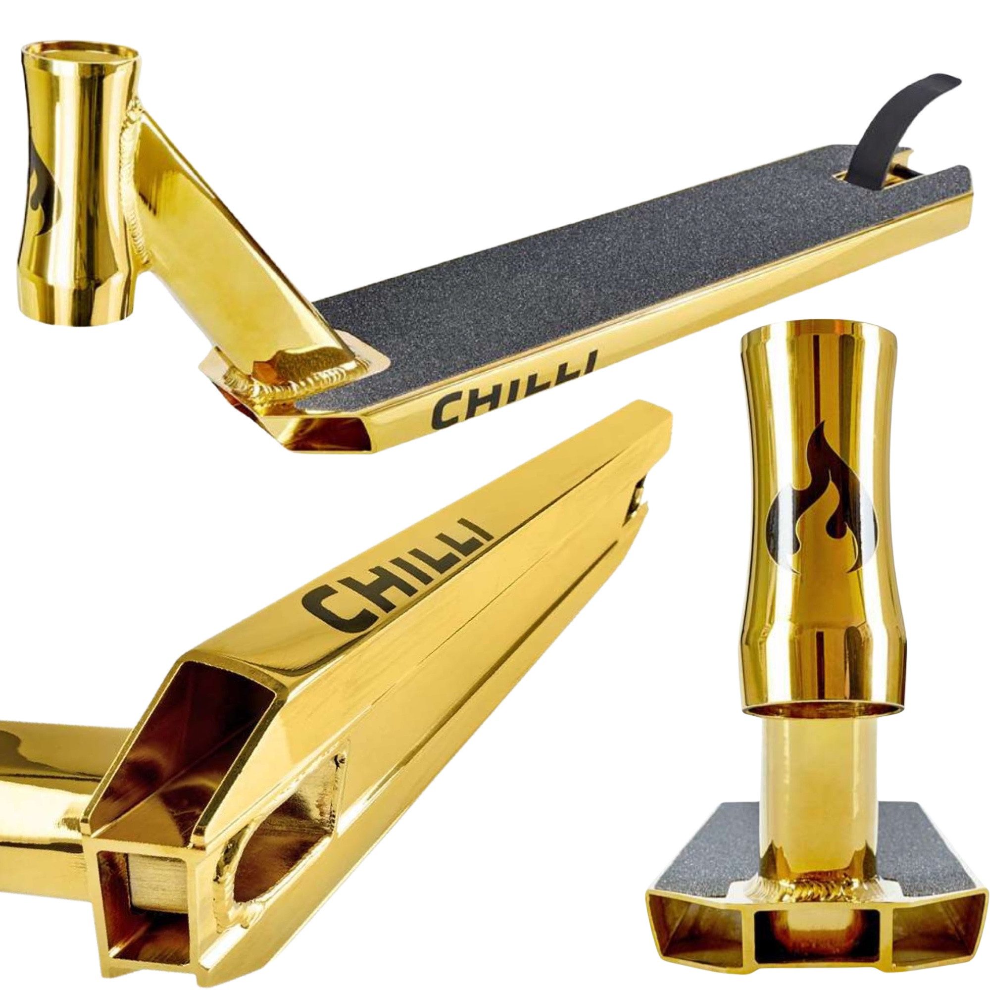 Chilli Pro Скутери Трюковий скутер Chilli Pro Скутери Reaper Stunt-Scooter Deck 50cm Crown Gold
