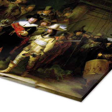 Posterlounge Acrylglasbild Rembrandt van Rijn, Die Nachtwache, Malerei