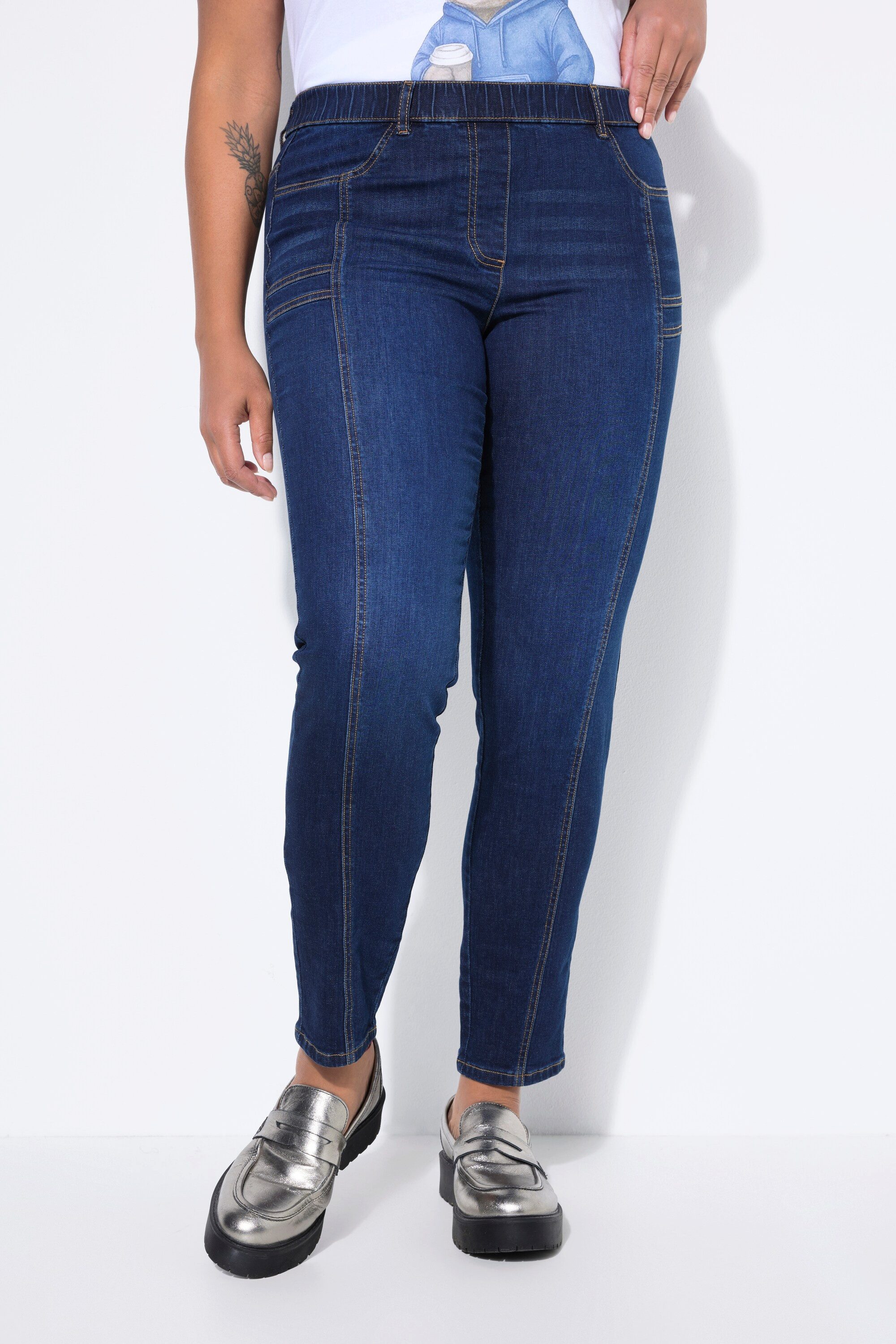 Angel of Style Regular-fit-Jeans Slim-Jeans Emma Stretchdenim