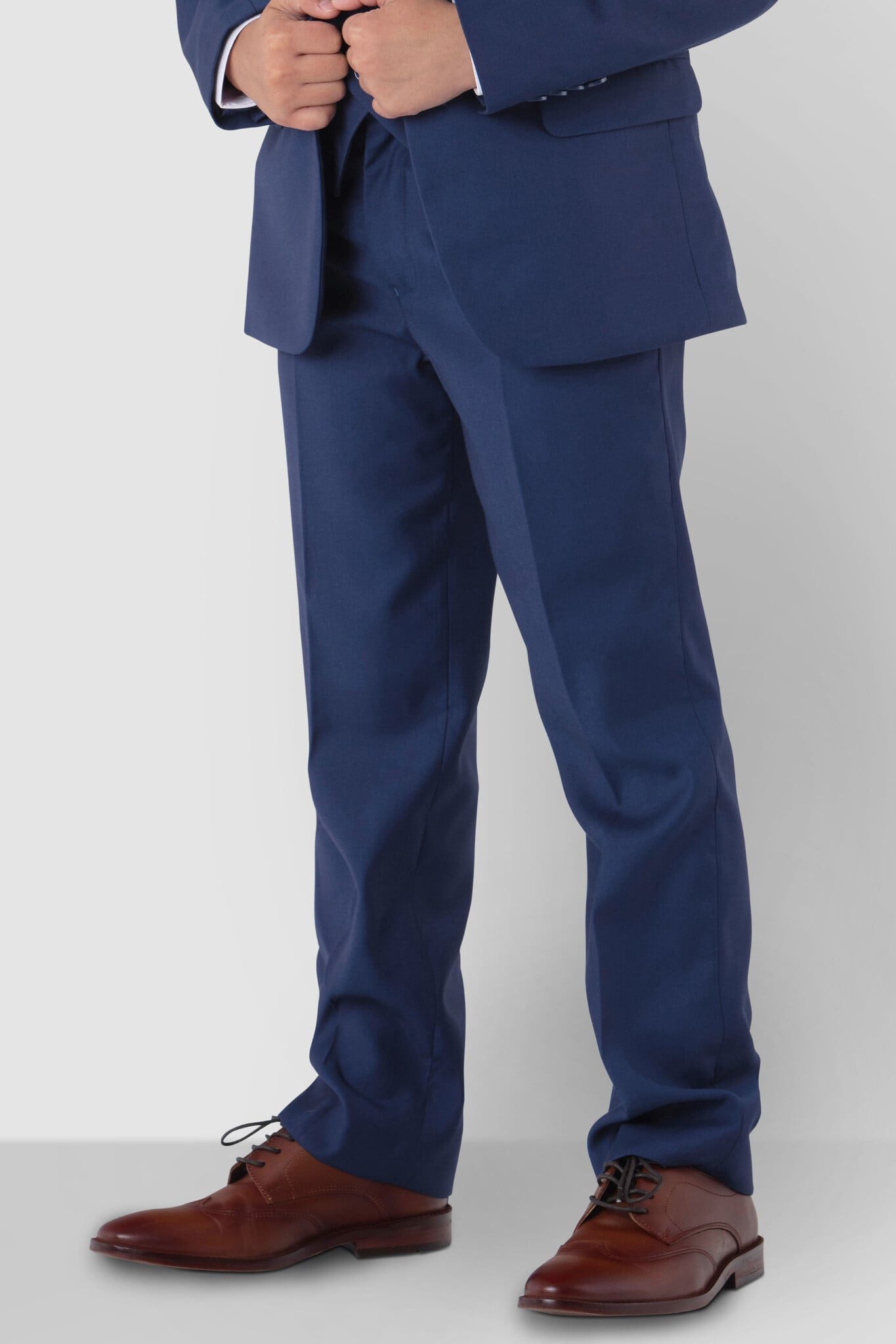 SANDER STELLAN Anzughose Jungen Anzughose in Blau festlich, elegant