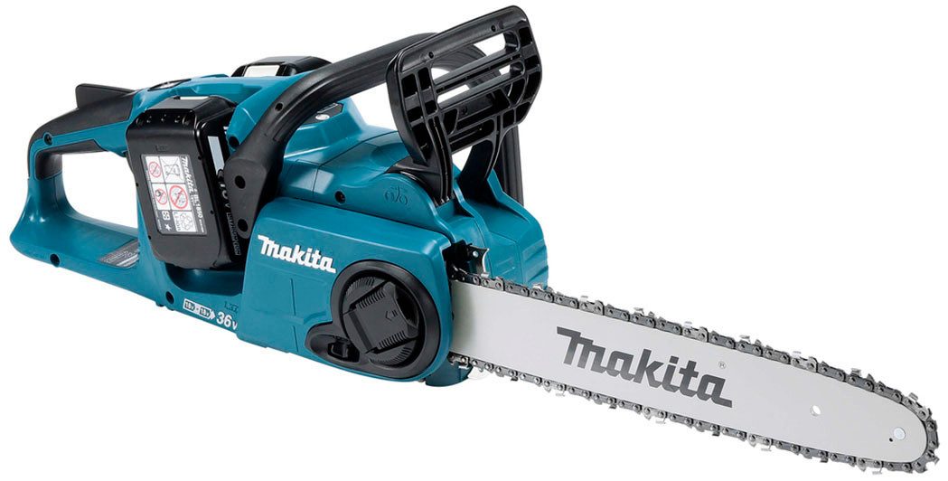 Makita Akku-Kettensäge DUC353Z, 35 cm Schwertlänge, 2x18, 20 m/s, ohne Akku und Ladegerät