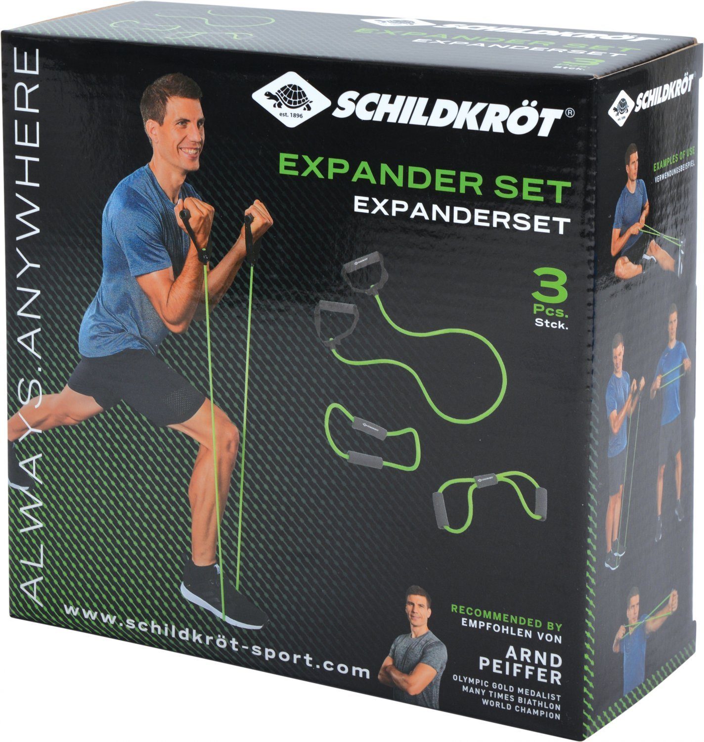 Schildkröt-Fitness Koordinations-Trainingssystem SK Fitness Expander Set 3-teilig, (