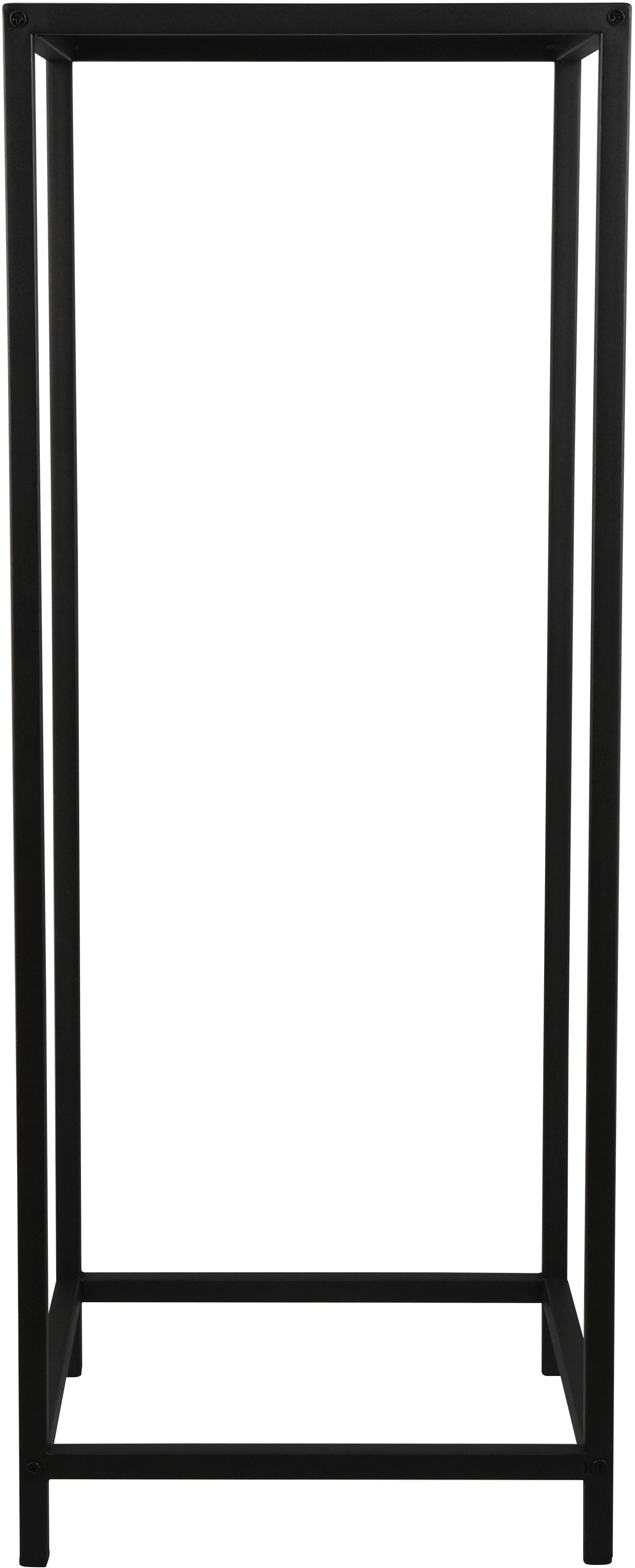MIRRORS AND MORE Beistelltisch Veronika, schwarzes Metallgestell – Bild 3 von 4